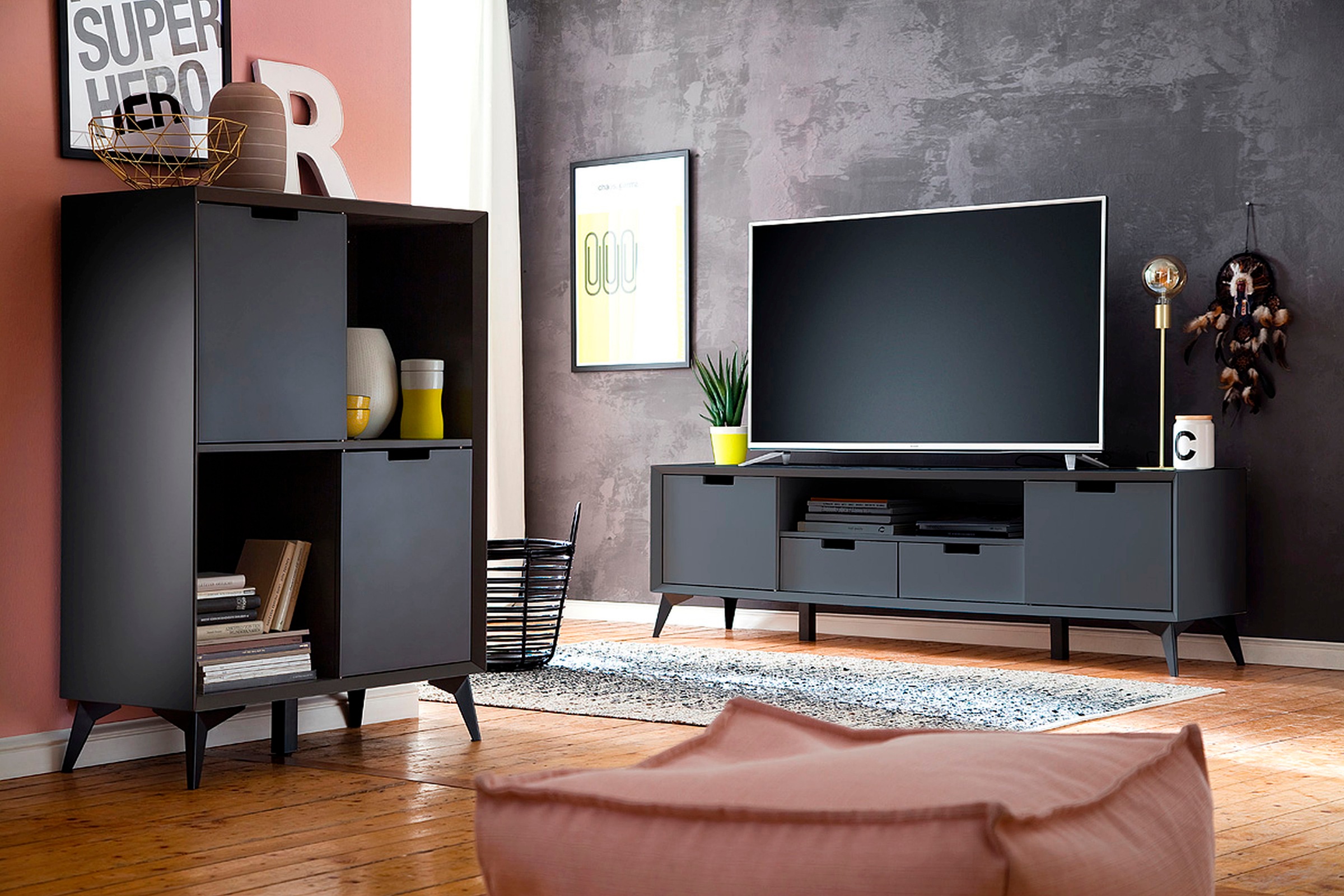 MCA furniture Highboard »Netanja«, Breite ca. 80 cm