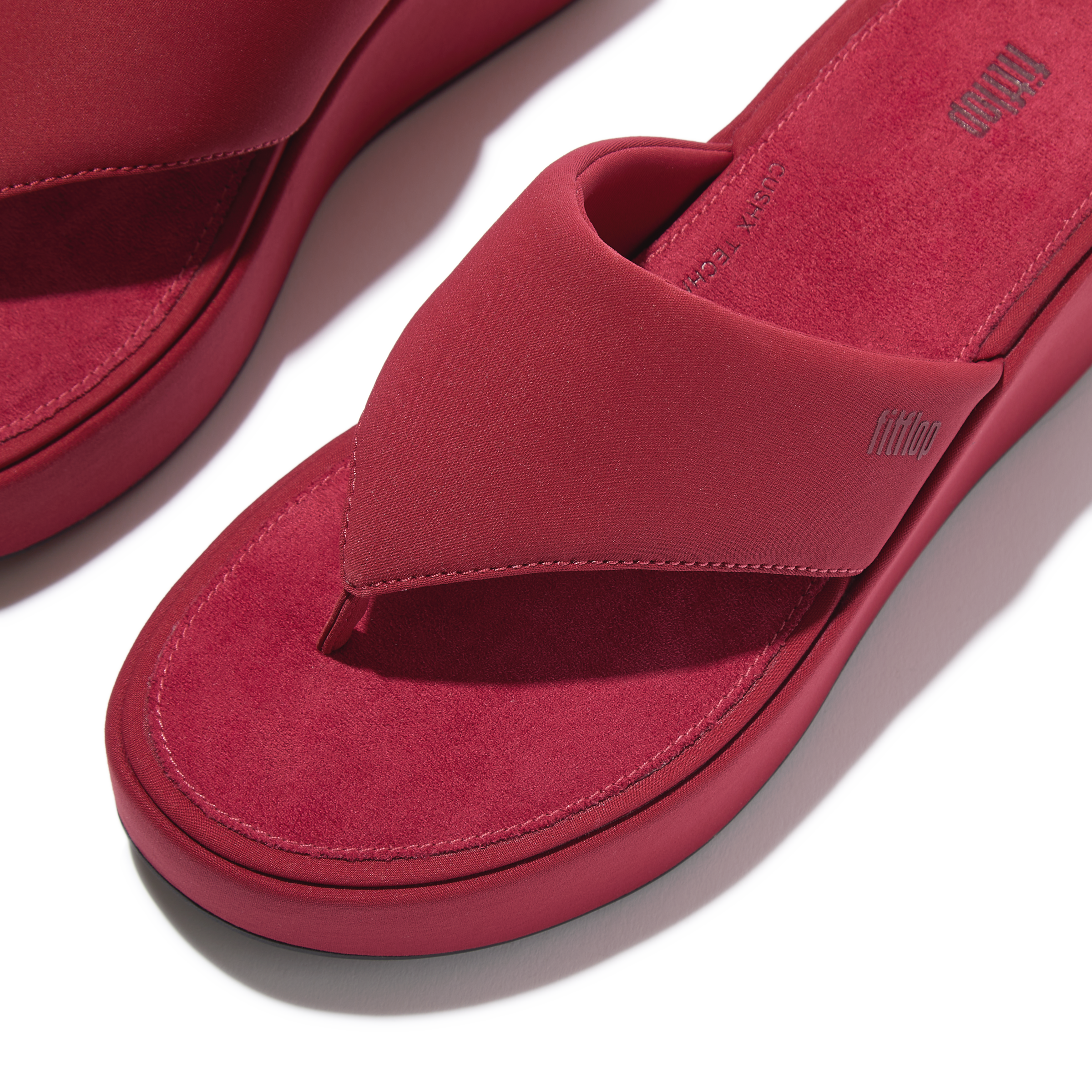 Fitflop Zehentrenner »PLATFFORMS WEDGE«  Keilsandale, Plateauschuh, Dianette mit gepaddeter Bandage