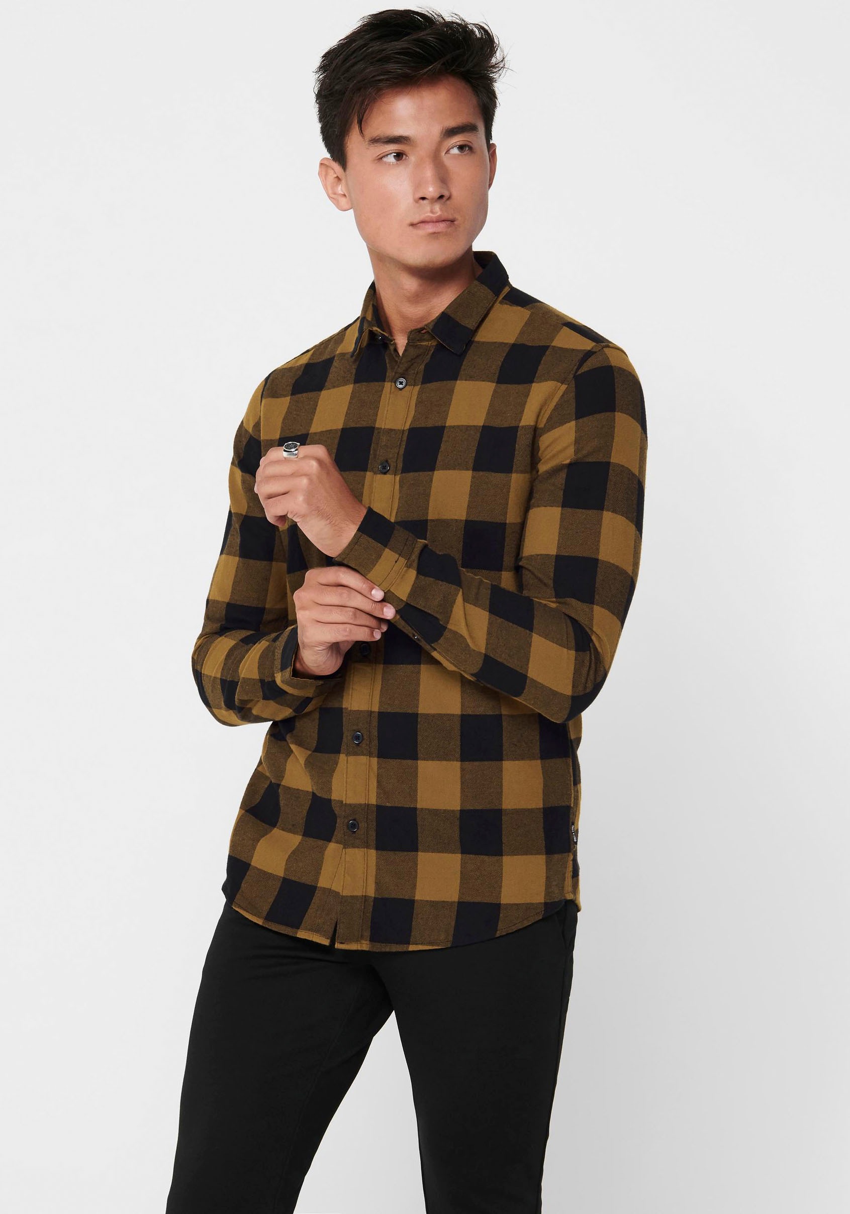 ONLY & SONS Karohemd »GUDMUND LS CHECKED SHIRT«