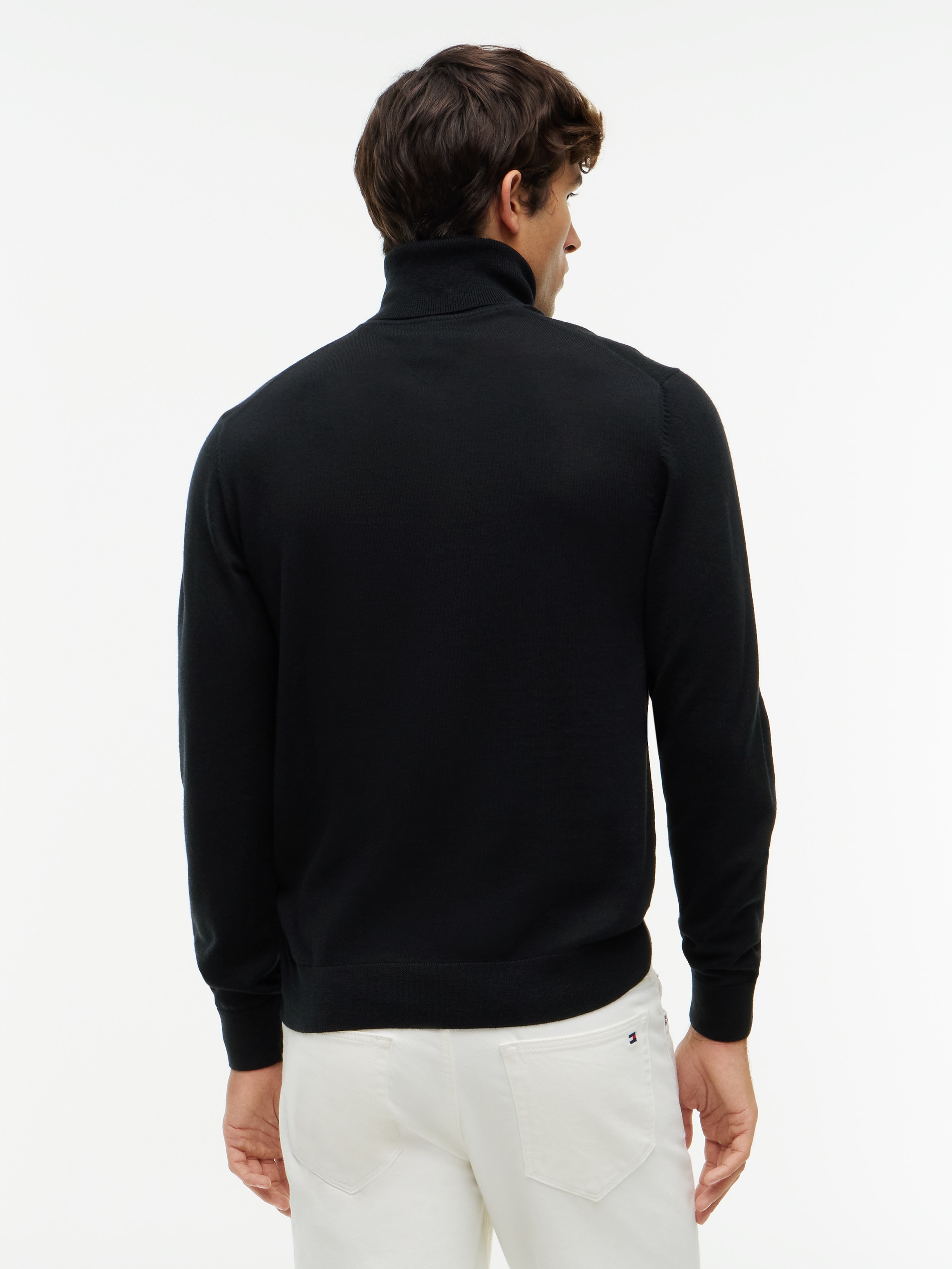 Tommy Hilfiger 1100000002199 »NY MERINO ROLL NECK« aus reiner Wolle