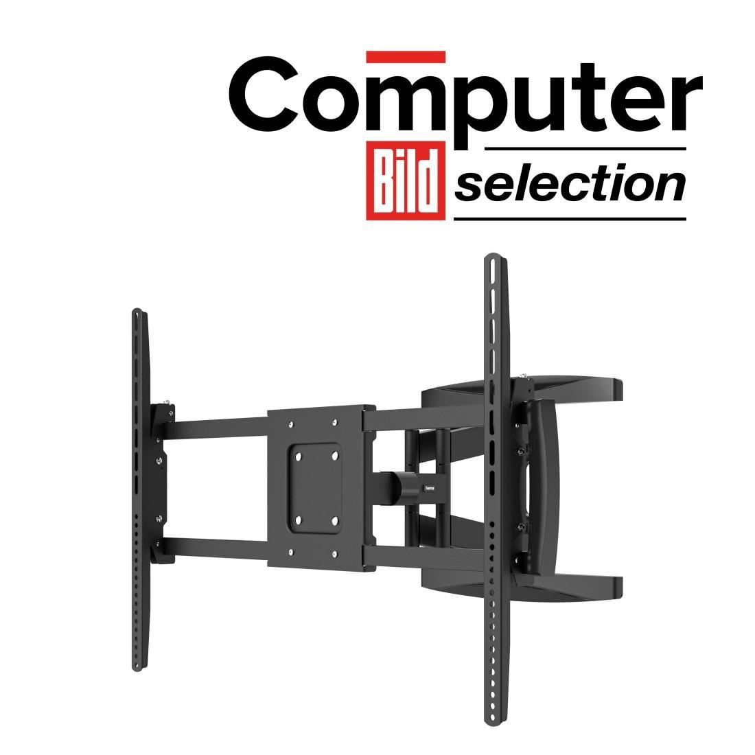 Hama TV-Wandhalterung »schwenkbar, vollbeweglich, 94-304,8cm(37"-120"), 43", 50",55",65",75"«, bis 305 cm Zoll