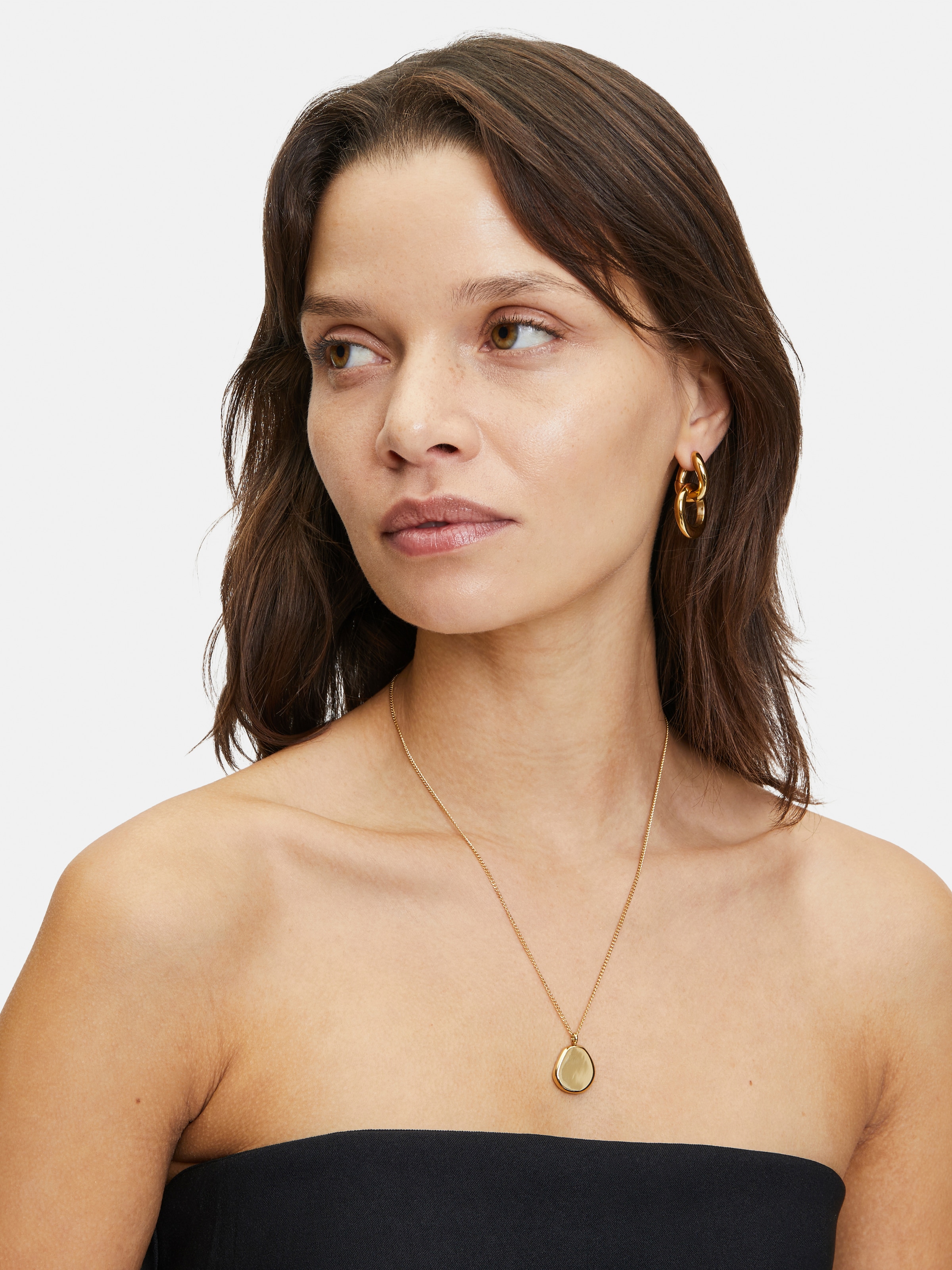 Liebeskind Berlin Kette mit Anhänger »Schmuck Geschenk Edelstahl Halskette The Organic«