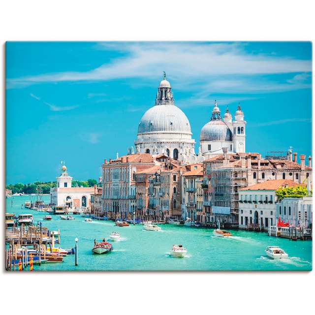 bestellen versch. als Größen Leinwandbild, St.), Wandaufkleber Raten »Venedig«, Poster auf Artland in Italien, oder Alubild, (1 Wandbild