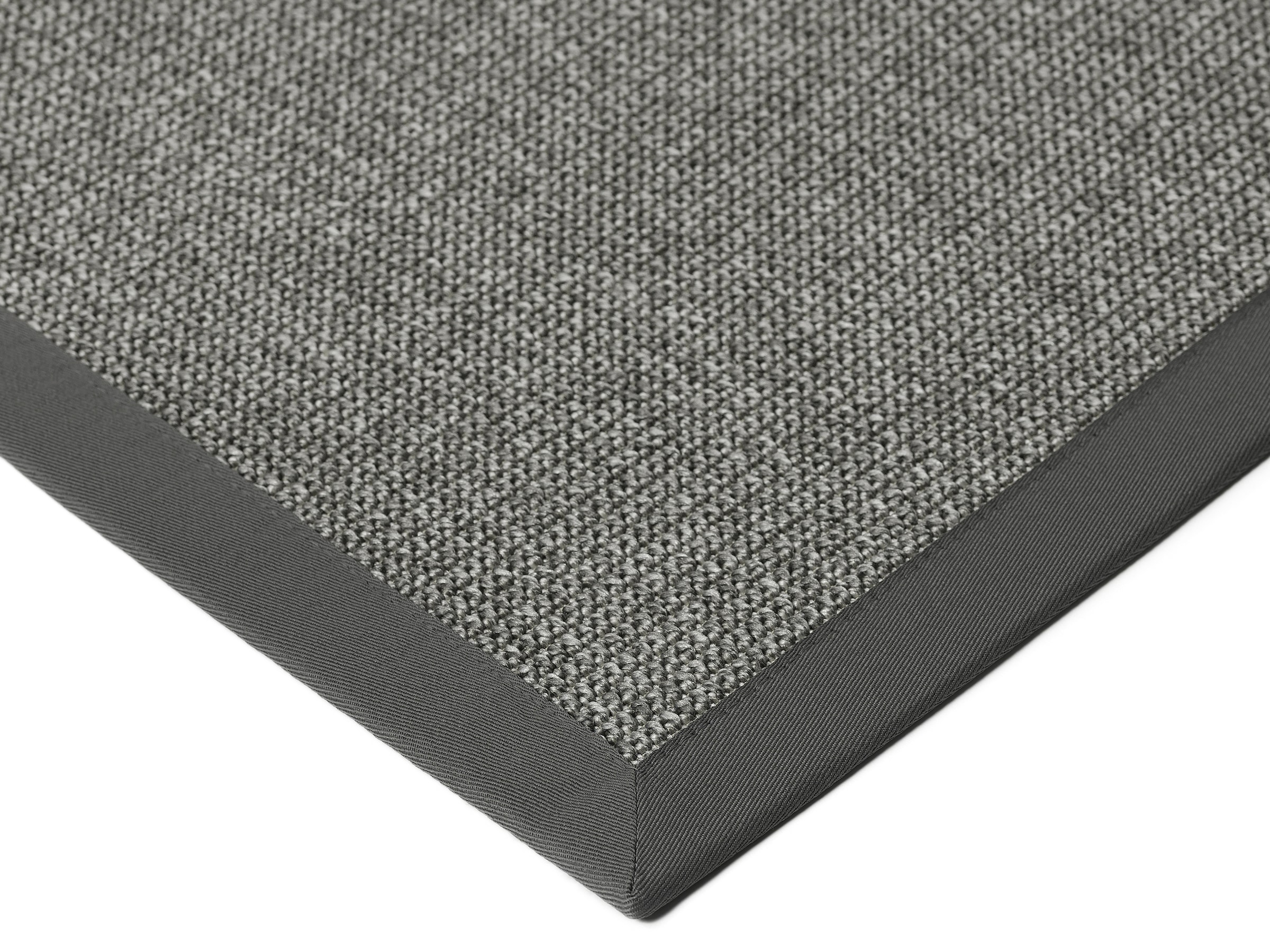 Dekowe Teppich »Basic S2 Twill« rechteckig 10 mm Höhe meliert, Sisaloptik, mit Bordüre, In- und Outdoor geeignet