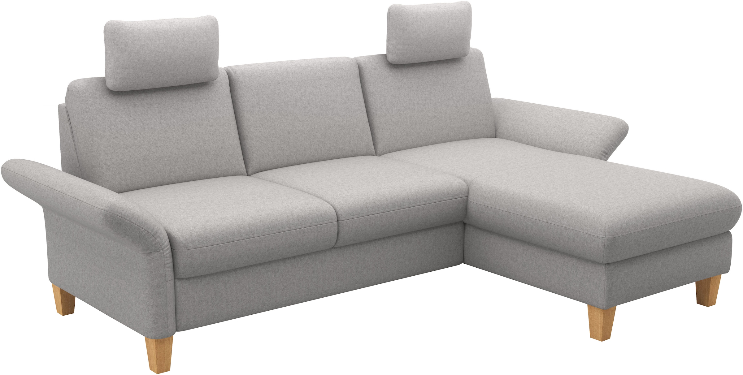 Home affaire Ecksofa »Rochelle, L-Form«, wahlweise mit Armteilverstellung, Bettfunktion und Bettkasten
