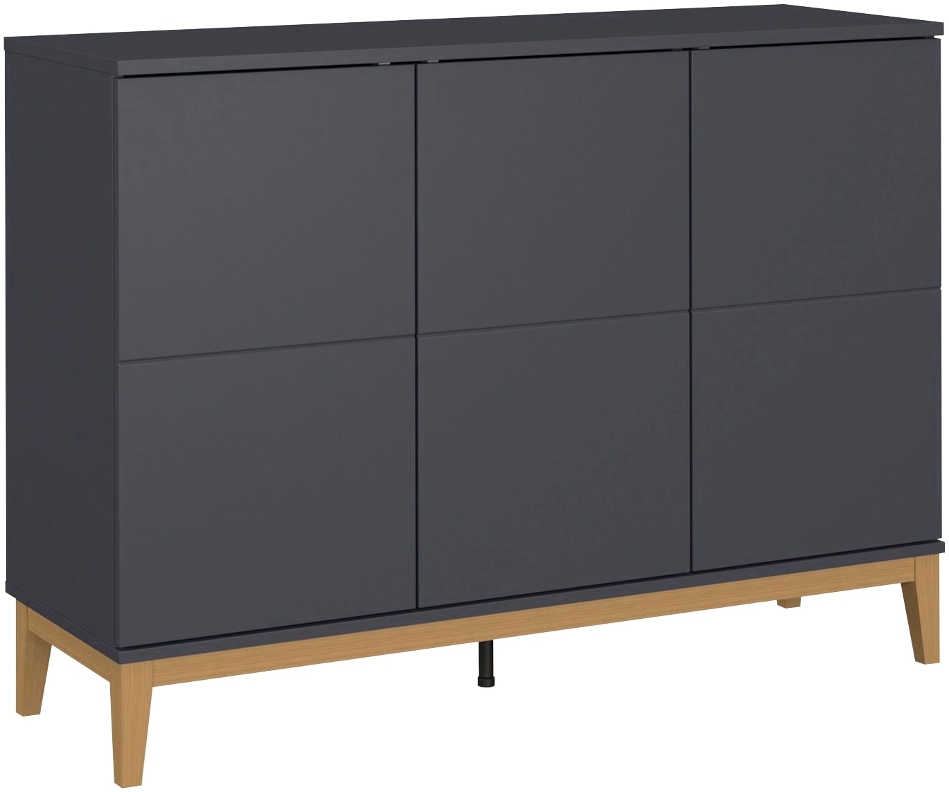 OTTO home Sideboard »Maryd« Kommode, Untergestell in Holzoptik, Breite 120 cm