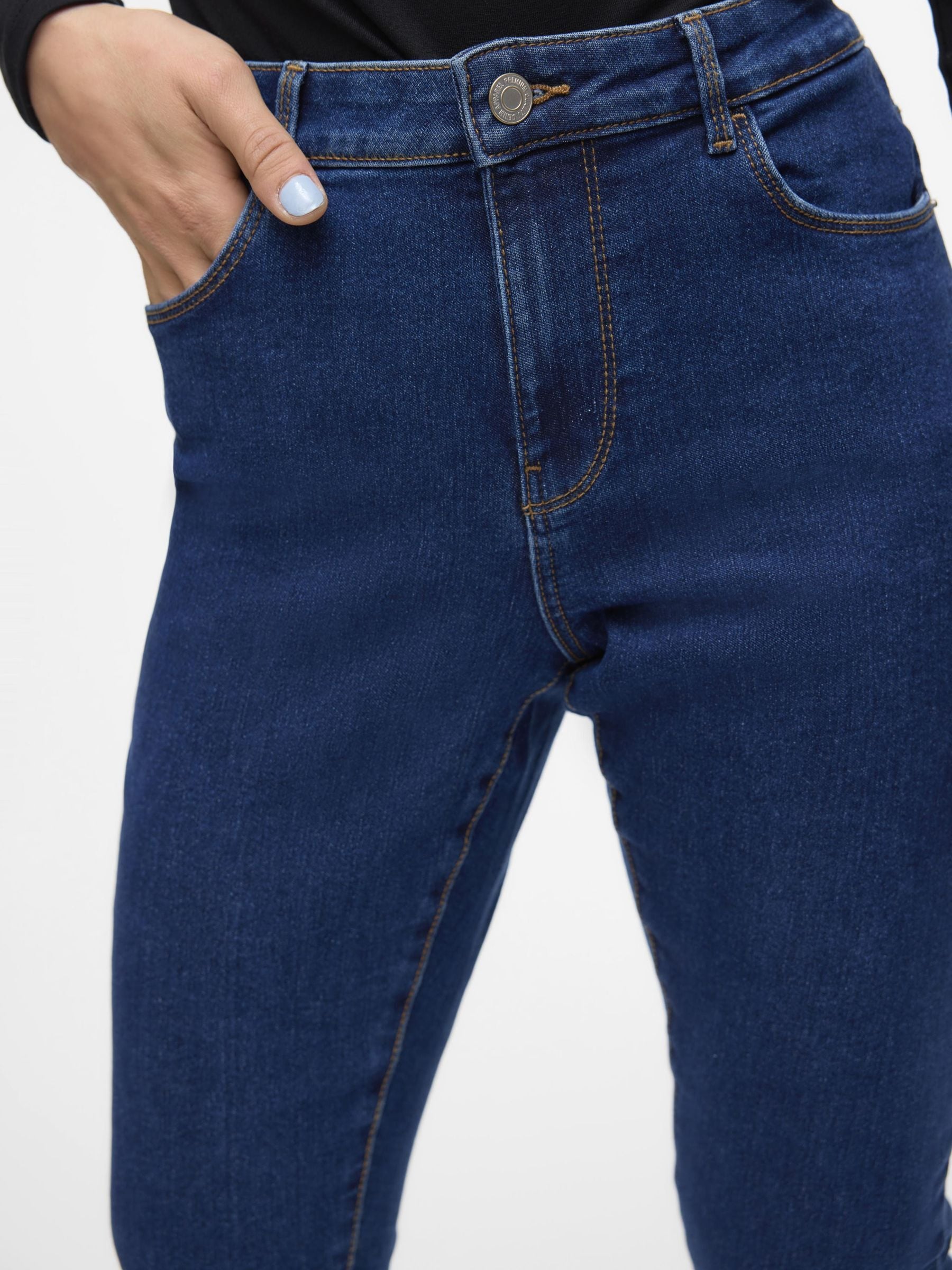 Vero Moda Skinny-fit-Jeans »VMELLY MR SKINNY JEANS BLUE NOOS«