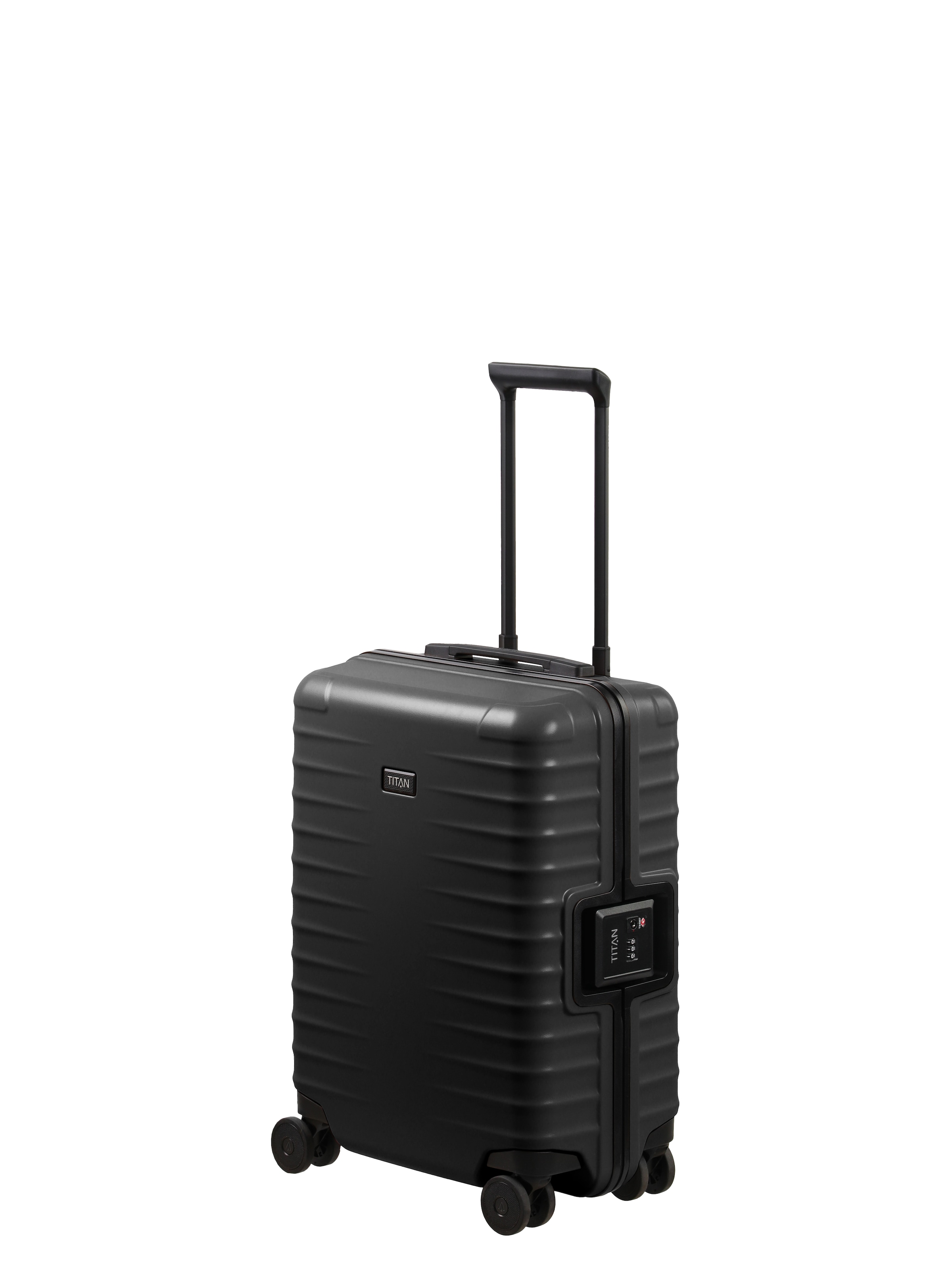 TITAN - Made in Germany Trolley »OVERSEAS Koffer Hartschale« 45 l 4 Rollen TSA-Rahmenschloss, smarter Innenaufteilung und kratzfester Oberfläche