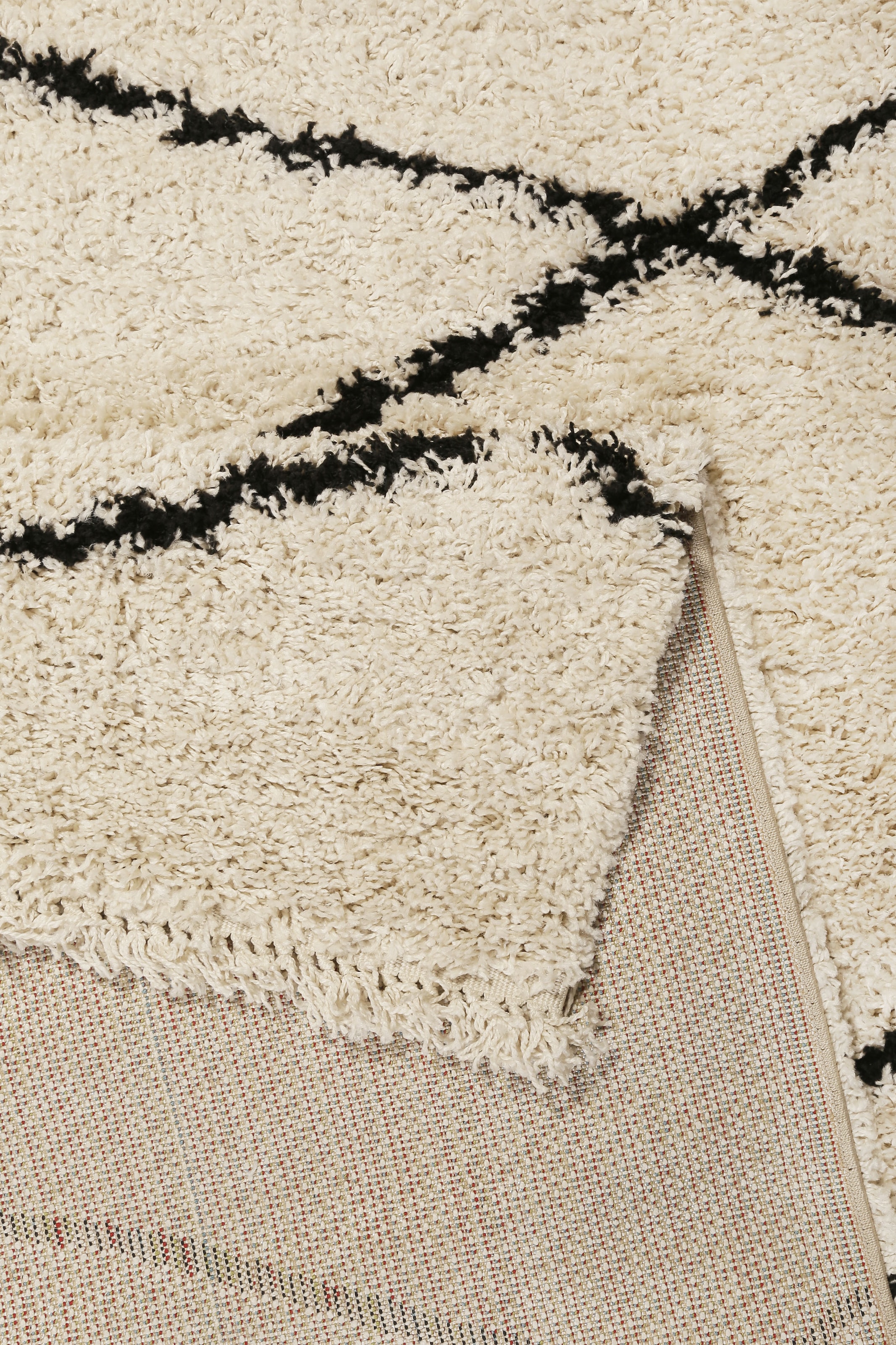 Wecon home Hochflor-Teppich »STUDIO one«, rechteckig, 35 mm Höhe, weicher und kuscheliger Flor, Wohnzimmer, Schlafzimmer, im Berber-Stil