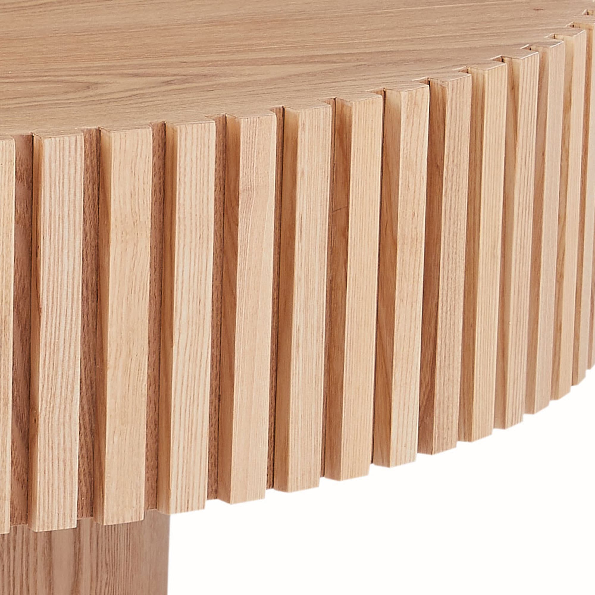 SalesFever Couchtisch, (1 St.), mit Massivholz-Lamellen