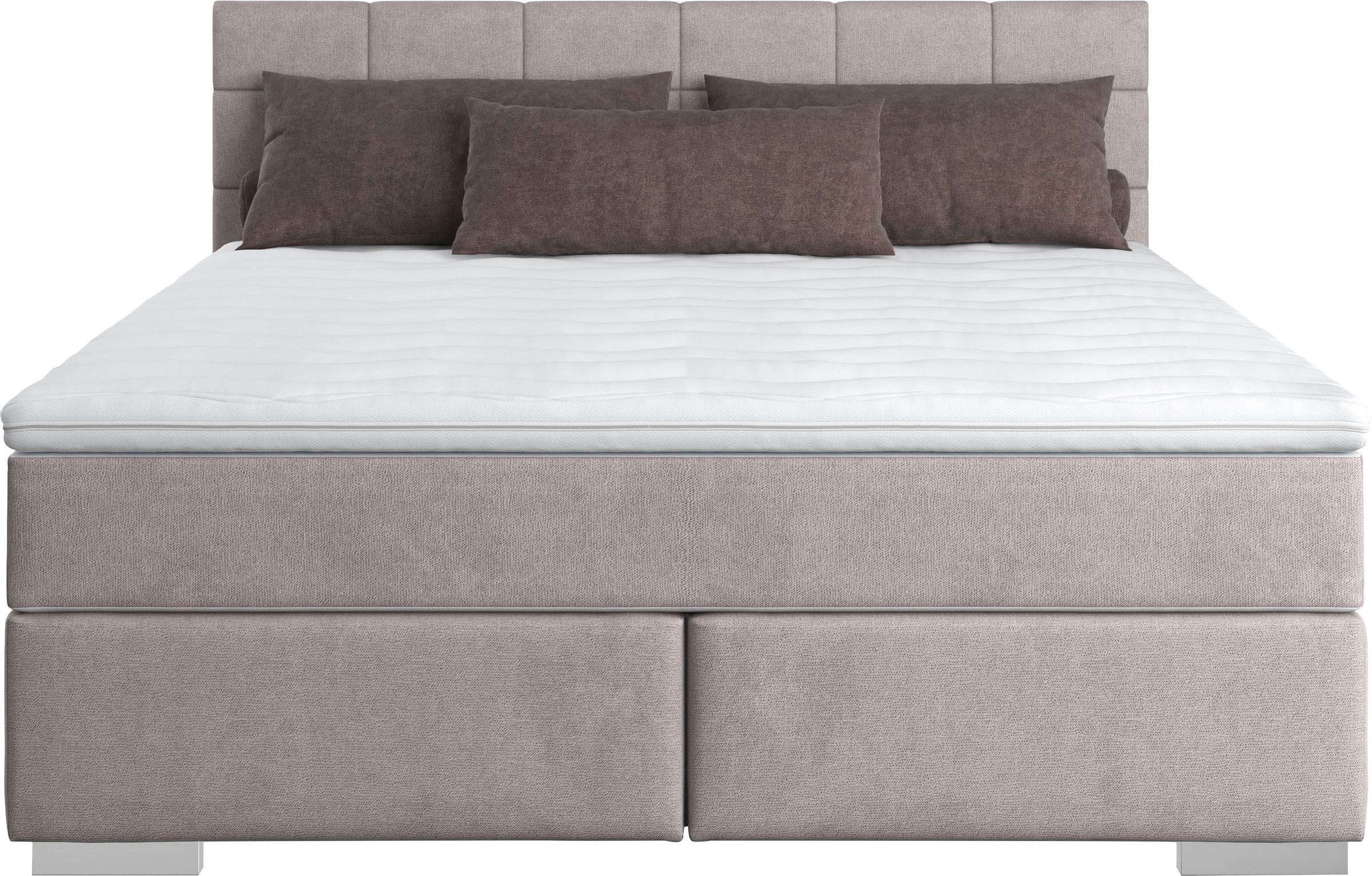 COTTA Boxspringbett Simba, wahlweise mit oder ohne Matratze und Topper