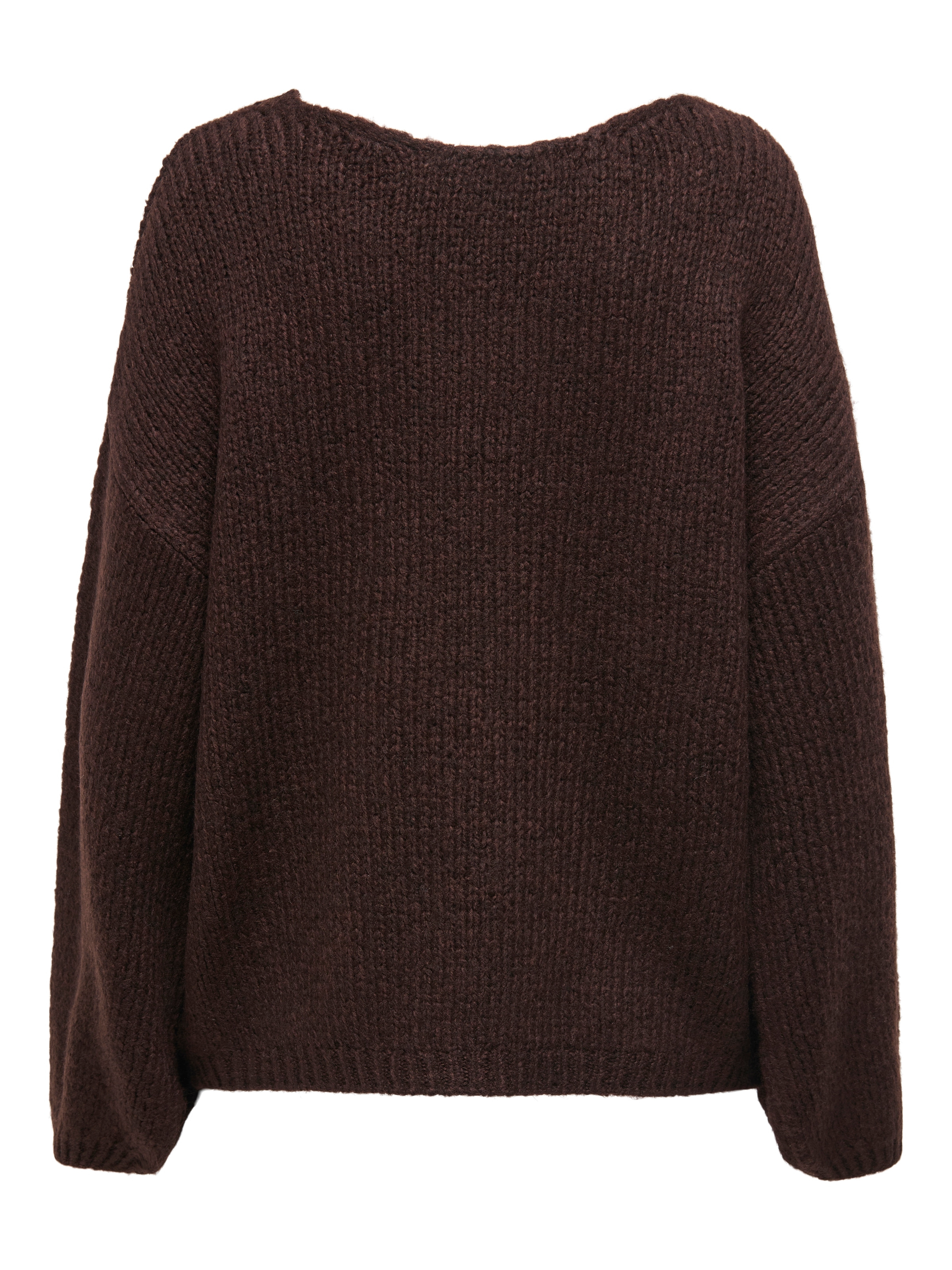 JDY V-Ausschnitt-Pullover »JDYDINEA L/S REVERSIBLE PULLOV. KNT NOOS« Kunstfaser, regular fit