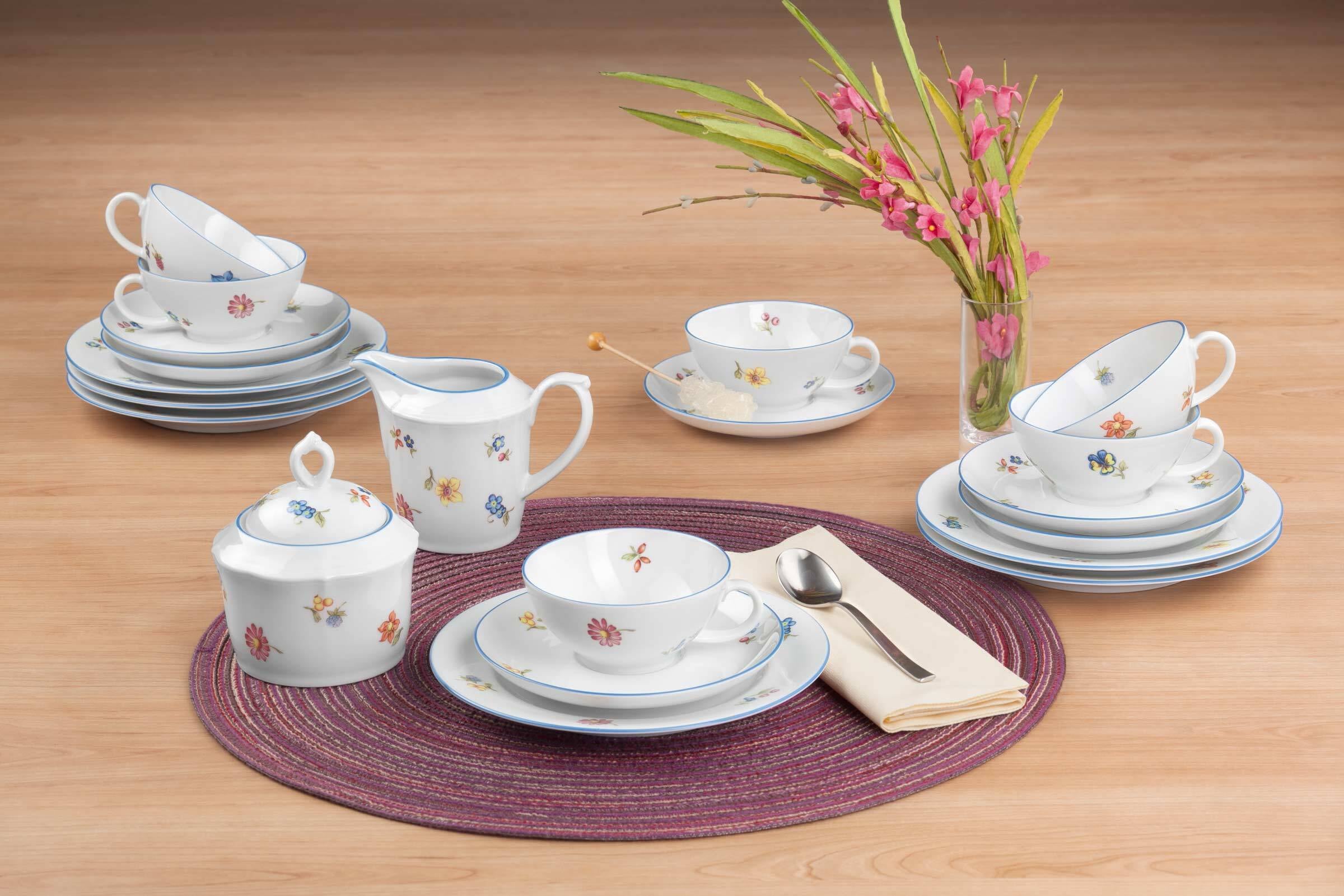 Seltmann Weiden Eierbecher »Eierbecher Sonate Nostalgie ø 12,5 cm 6er Set weiß«