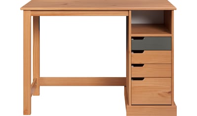 INTER-FURN Schreibtisch »Mestre«, praktisch und aus massivem Kiefernholz kaufen