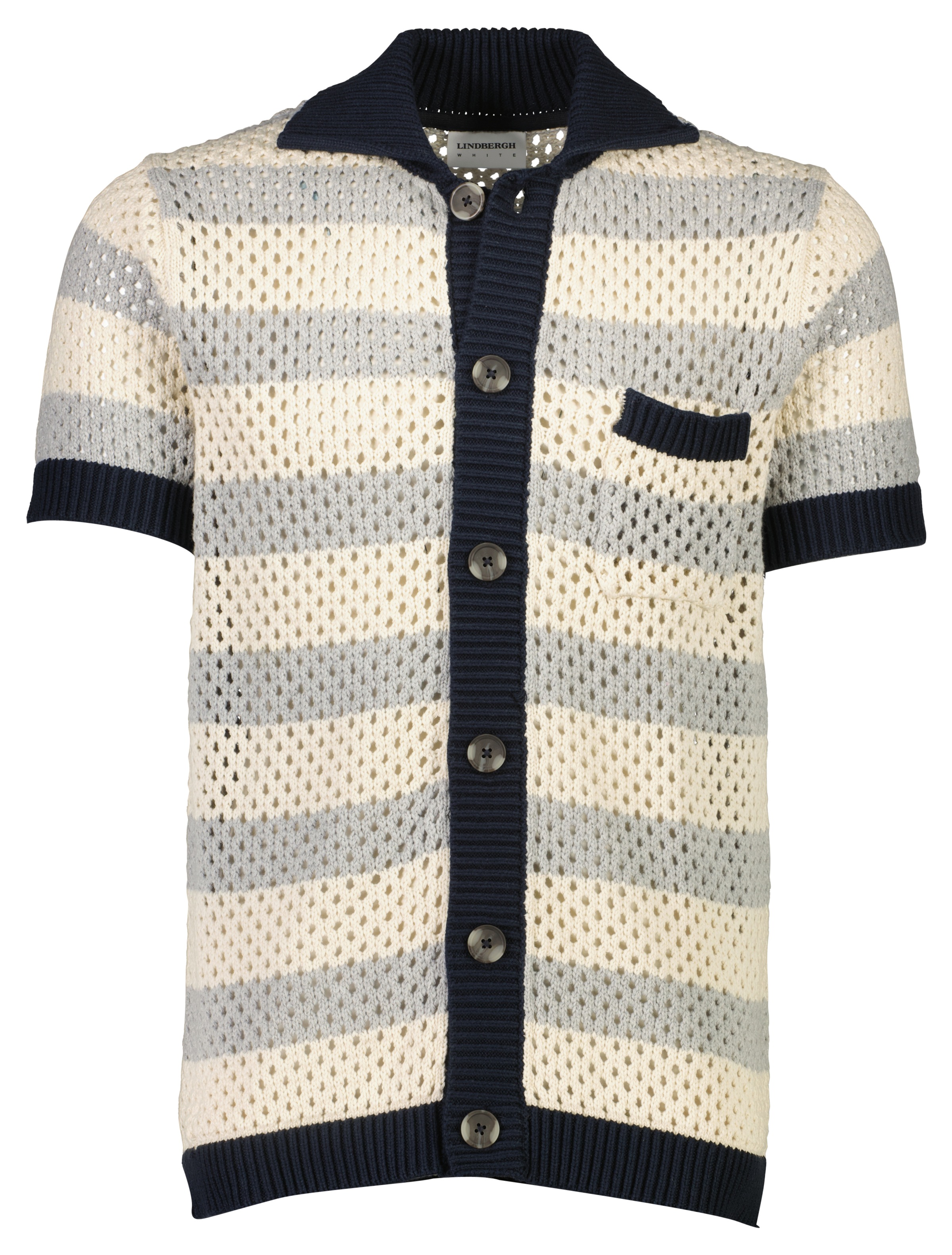 LINDBERGH Strickpullover, mit Streifenmuster