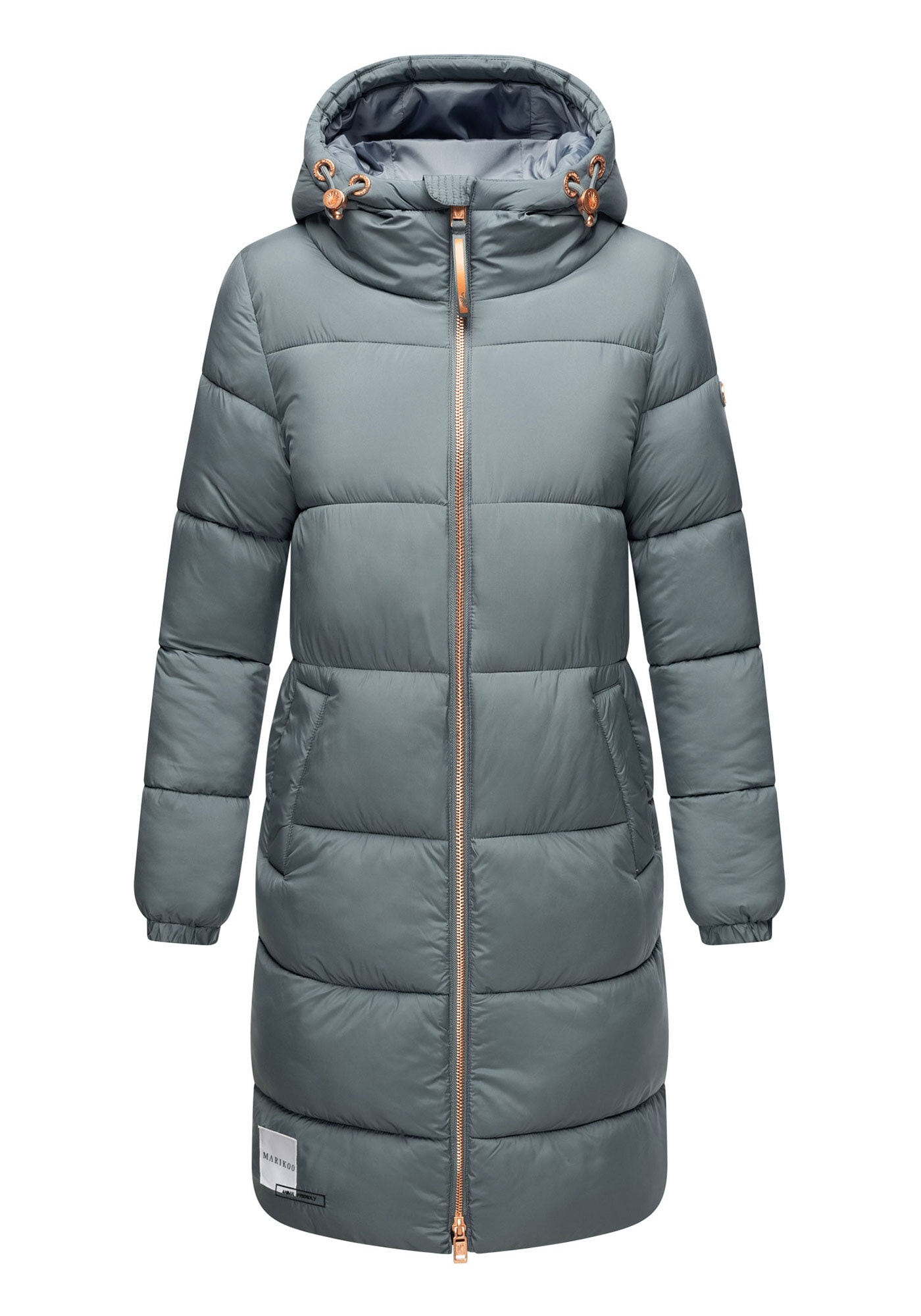 Marikoo Winterjacke »Marikoo Nomadiaa lange Damen Winterjacke N024«