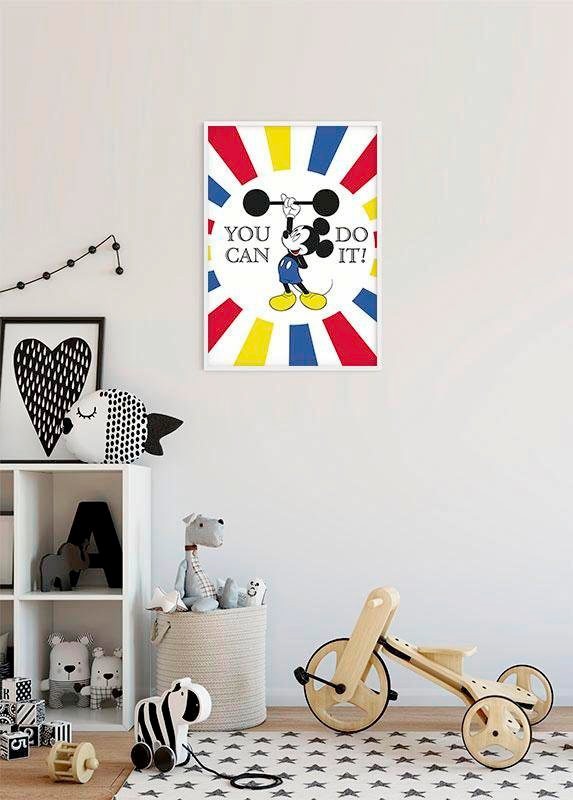 Komar Poster »Mickey Mouse Do it«, Disney, (1 St.), Kinderzimmer,  Schlafzimmer, Wohnzimmer online kaufen | mit 3 Jahren XXL Garantie