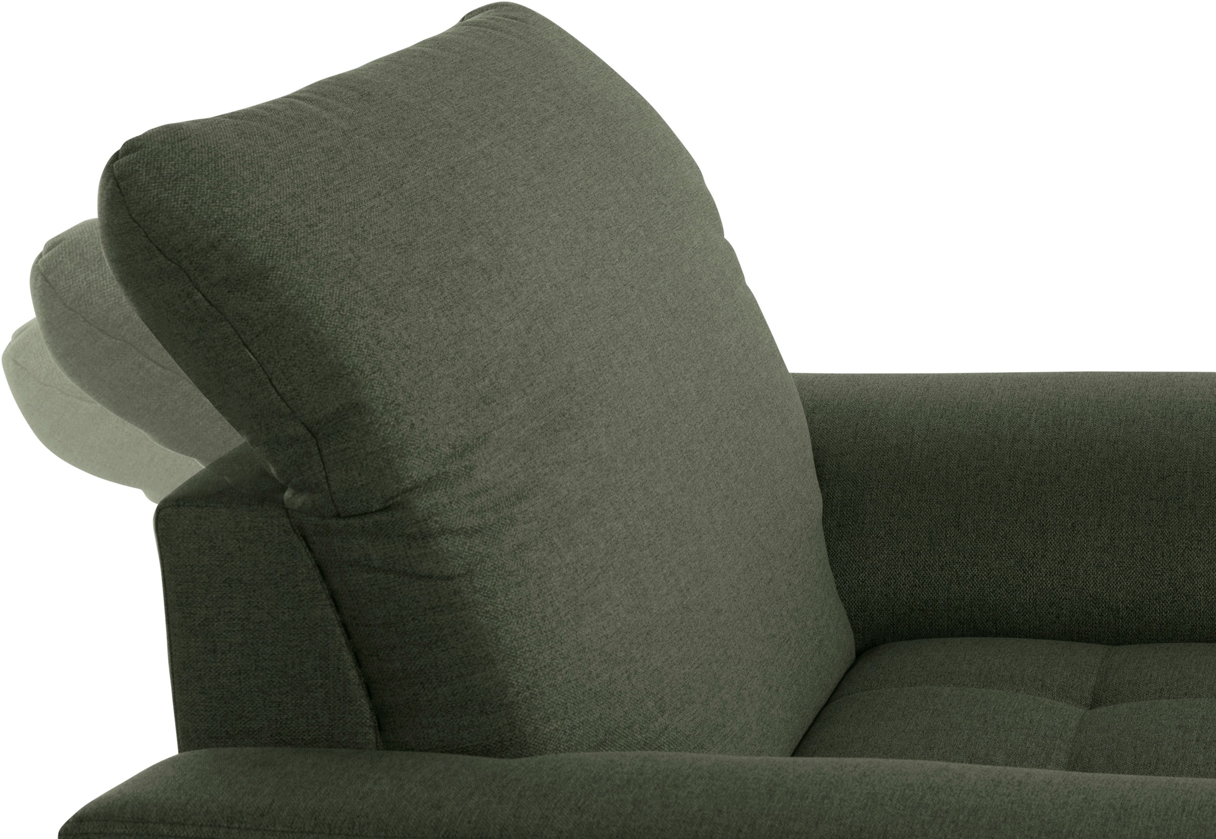 DOMO collection Sessel »Franzi, zeitlos und elegant, moderne Sitzheftung«, wahlweise mit Kopfteilverstellung
