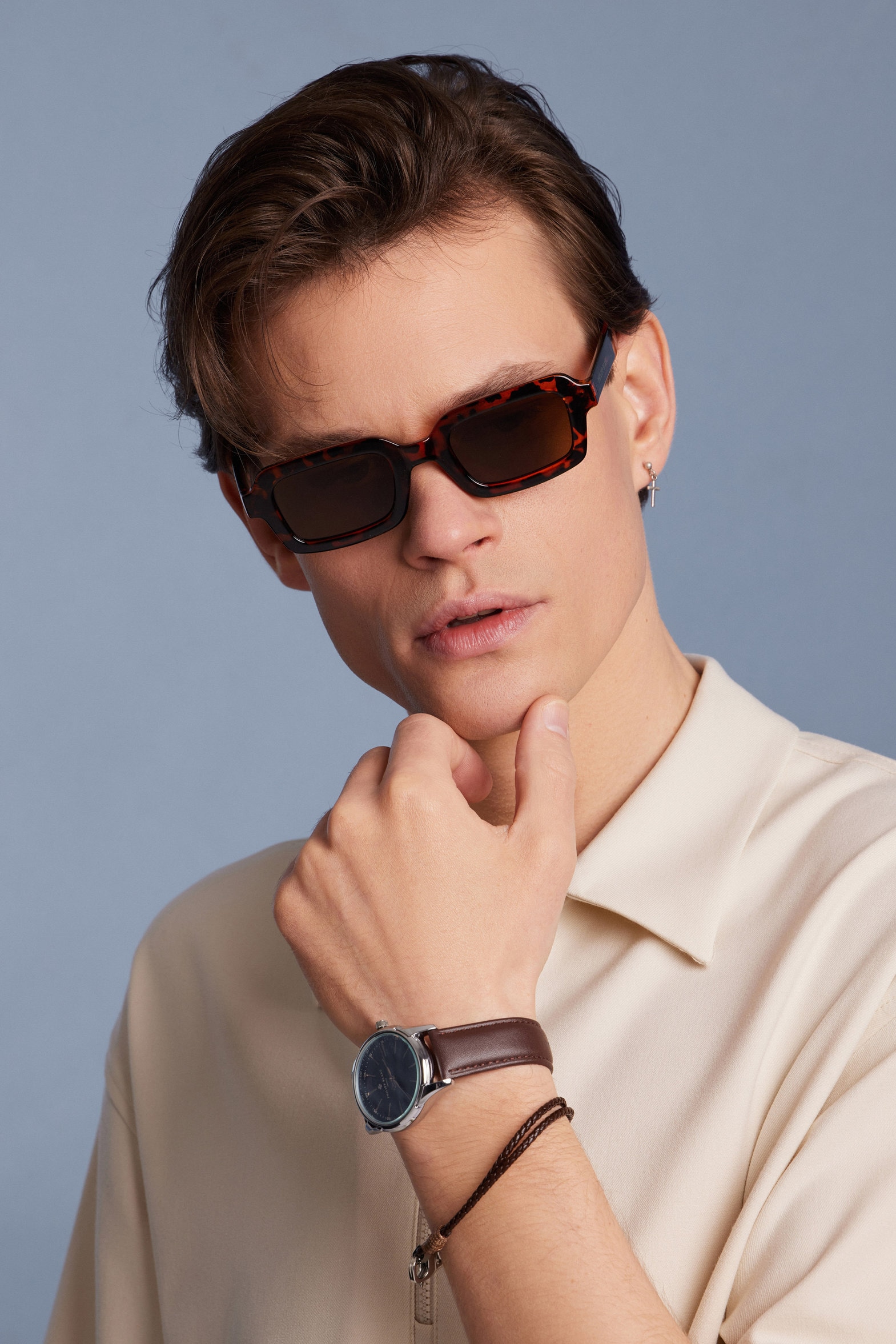 PHILIPP BLANC Sonnenbrille »PA15-03« Glas 0,74 mm, polarisierte Gläser, UV400, CAT3.0