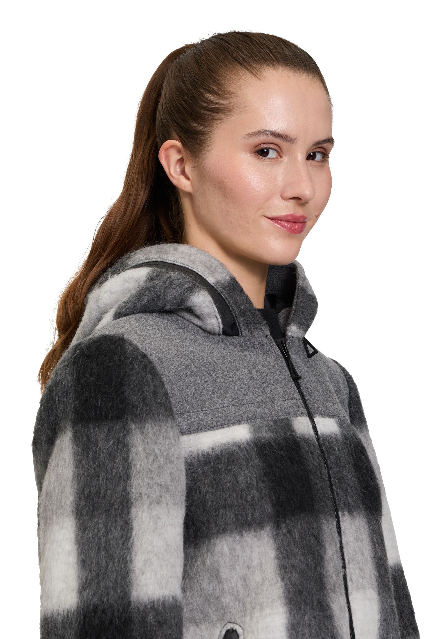 Amber & June Winterjacke »Winterjacke mit Kapuze«
