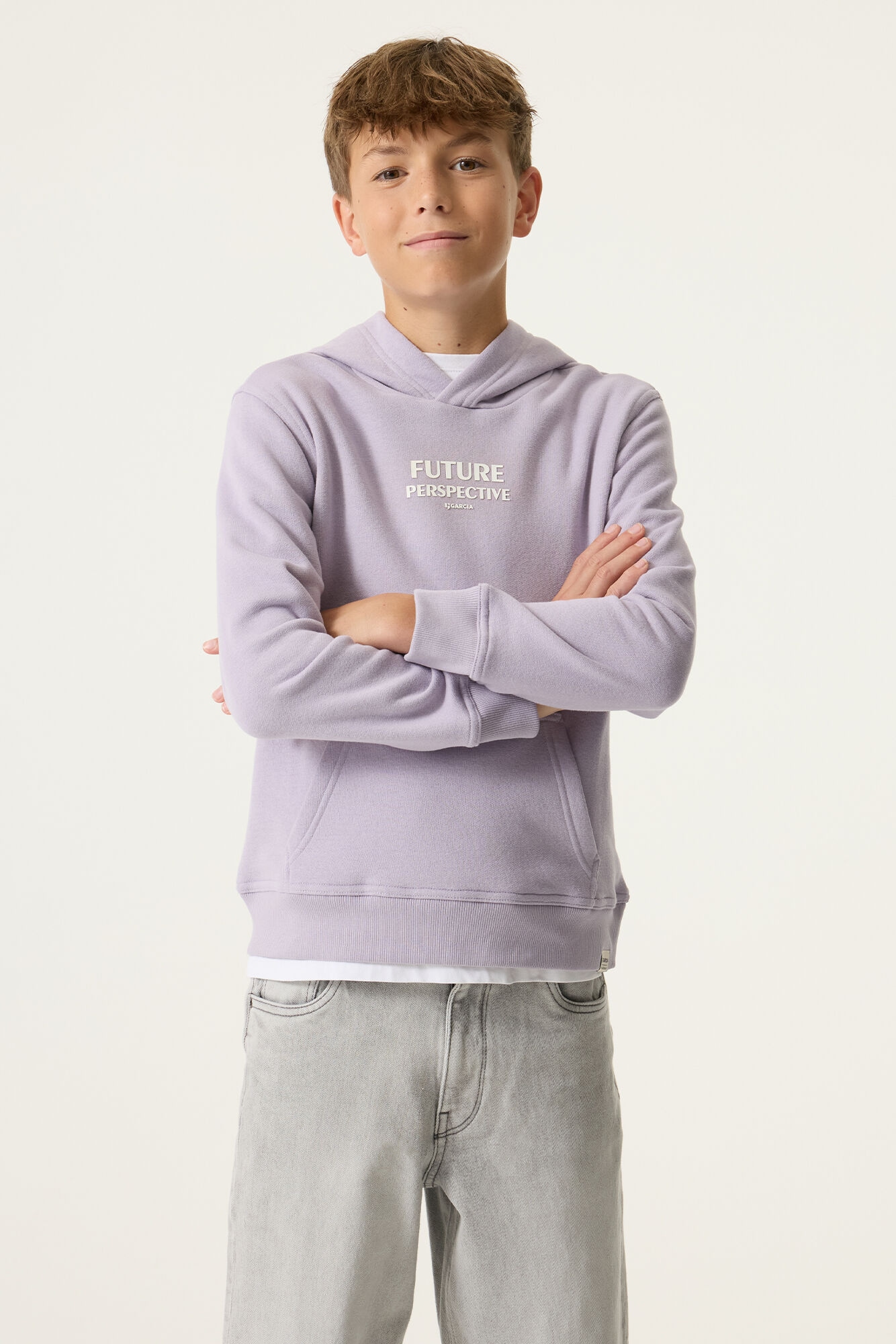 Garcia Hoodie , mit Print
