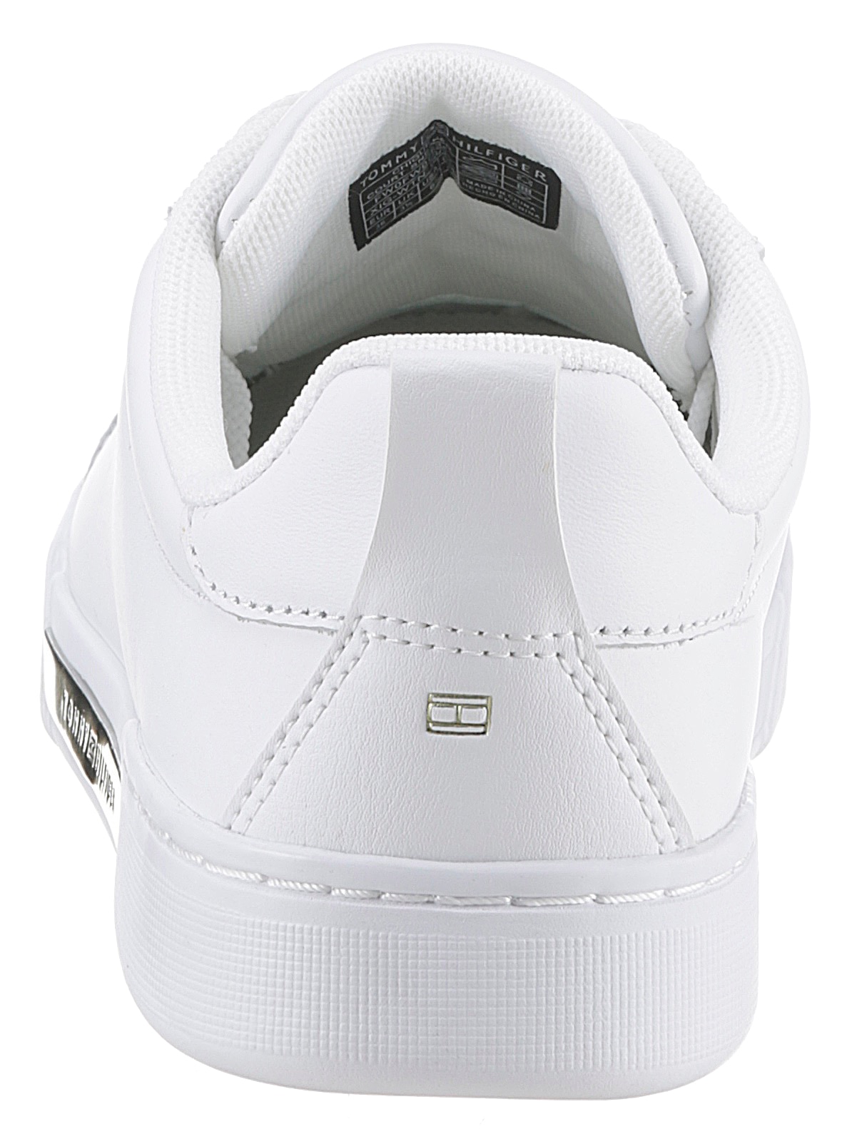Tommy Hilfiger Plateausneaker »CHIQUE COURT SNEAKER«, mit Detail im Plateau, Freizeitschuh, Halbschuh, Schnürschuh