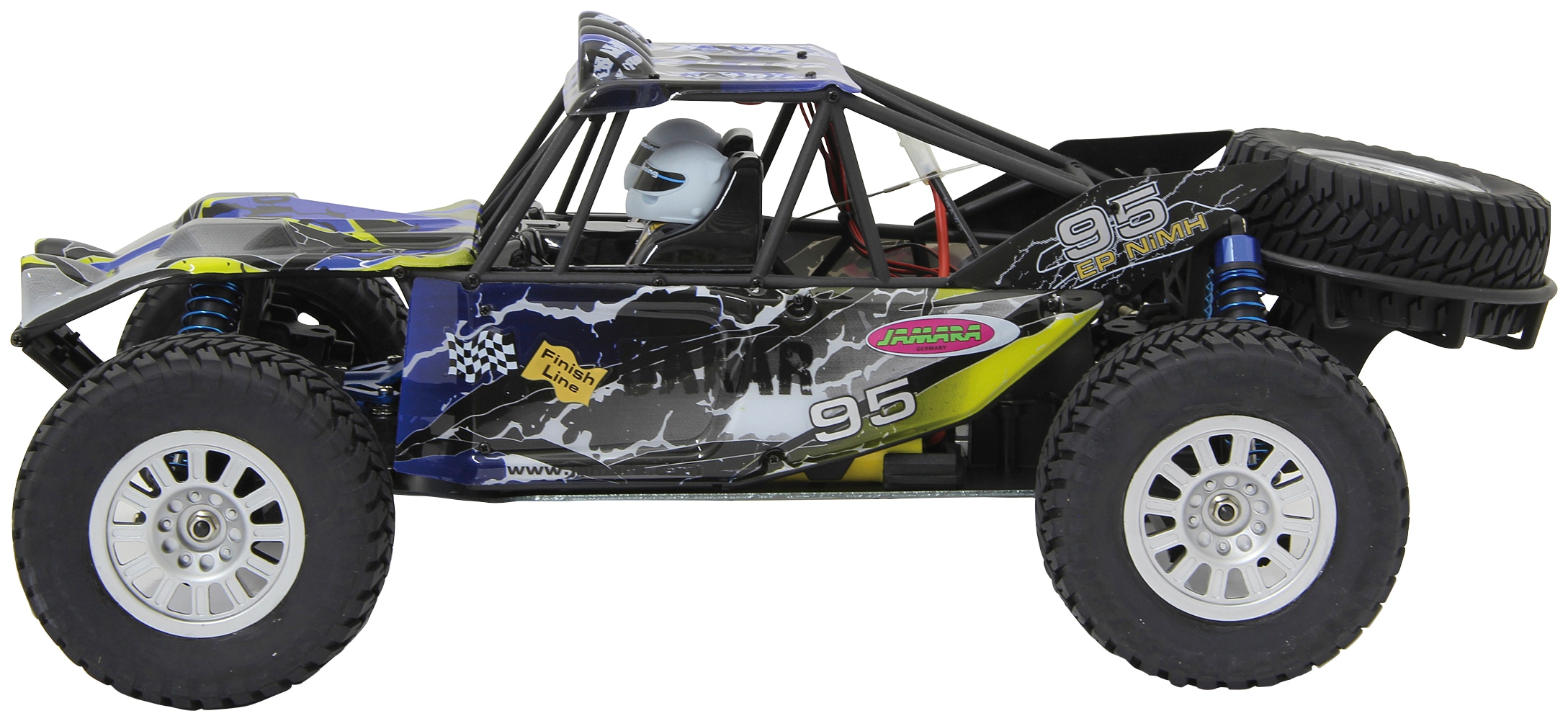 Jamara RC-Monstertruck »Dakar Desertbuggy 4WD«, 1:10, 2,4 GHz, mit LED