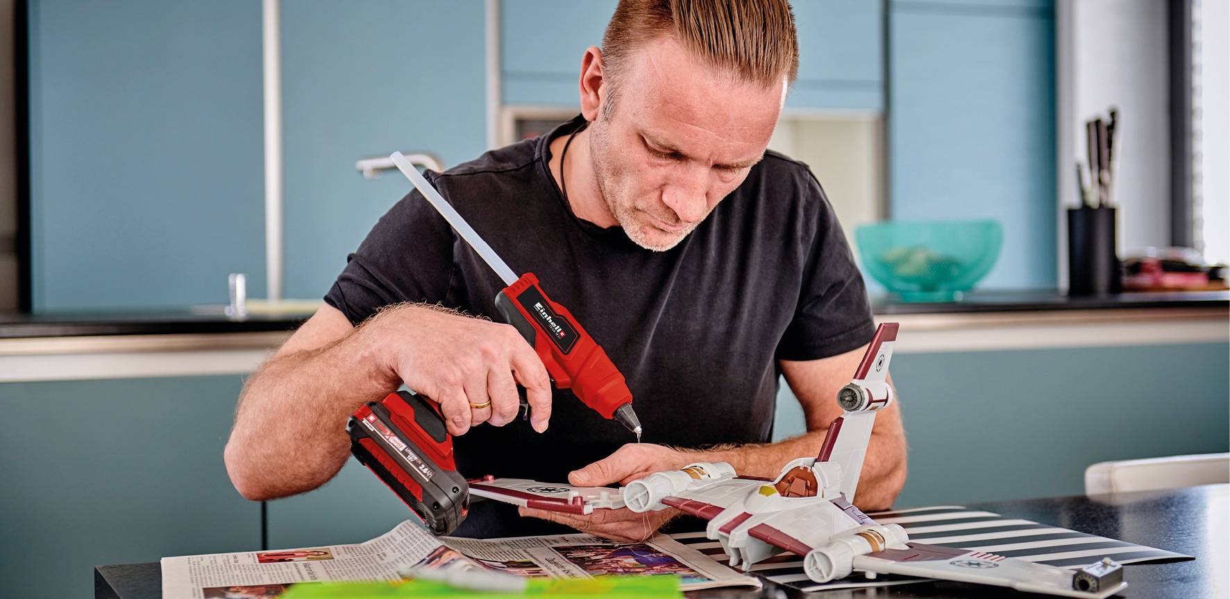 Einhell Heißklebepistole »TE-CG 18 Li - Solo« 3 Stk. tlg. ohne Akku und Ladegerät