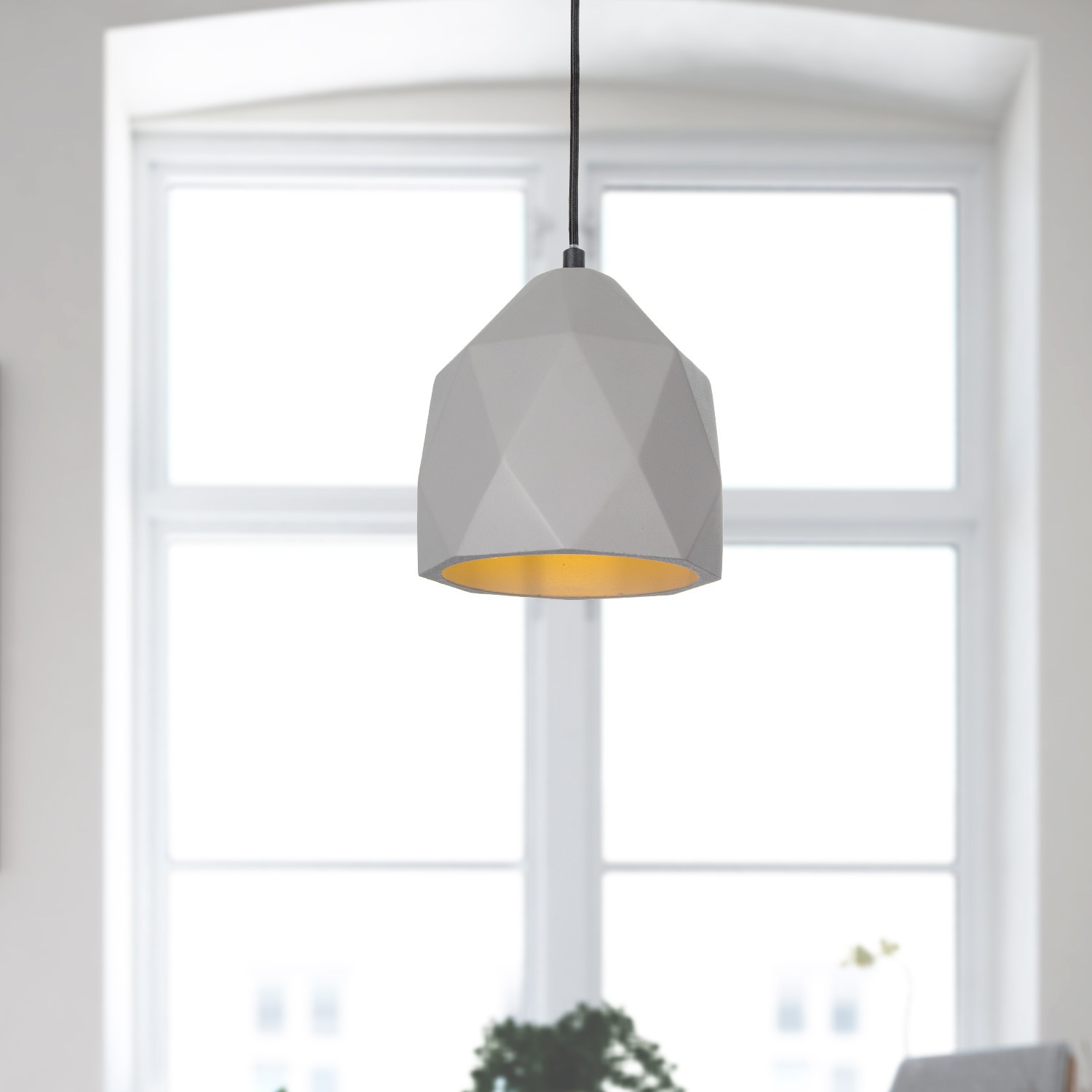 Paco Home Pendelleuchte »FREE-TOWN«, 1 flammig, Leuchtmittel E27 | ohne Leuchtmittel, LED, E27, Lampe Für Wohnzimmer Esszimmer Küche, Höhenverstellbar