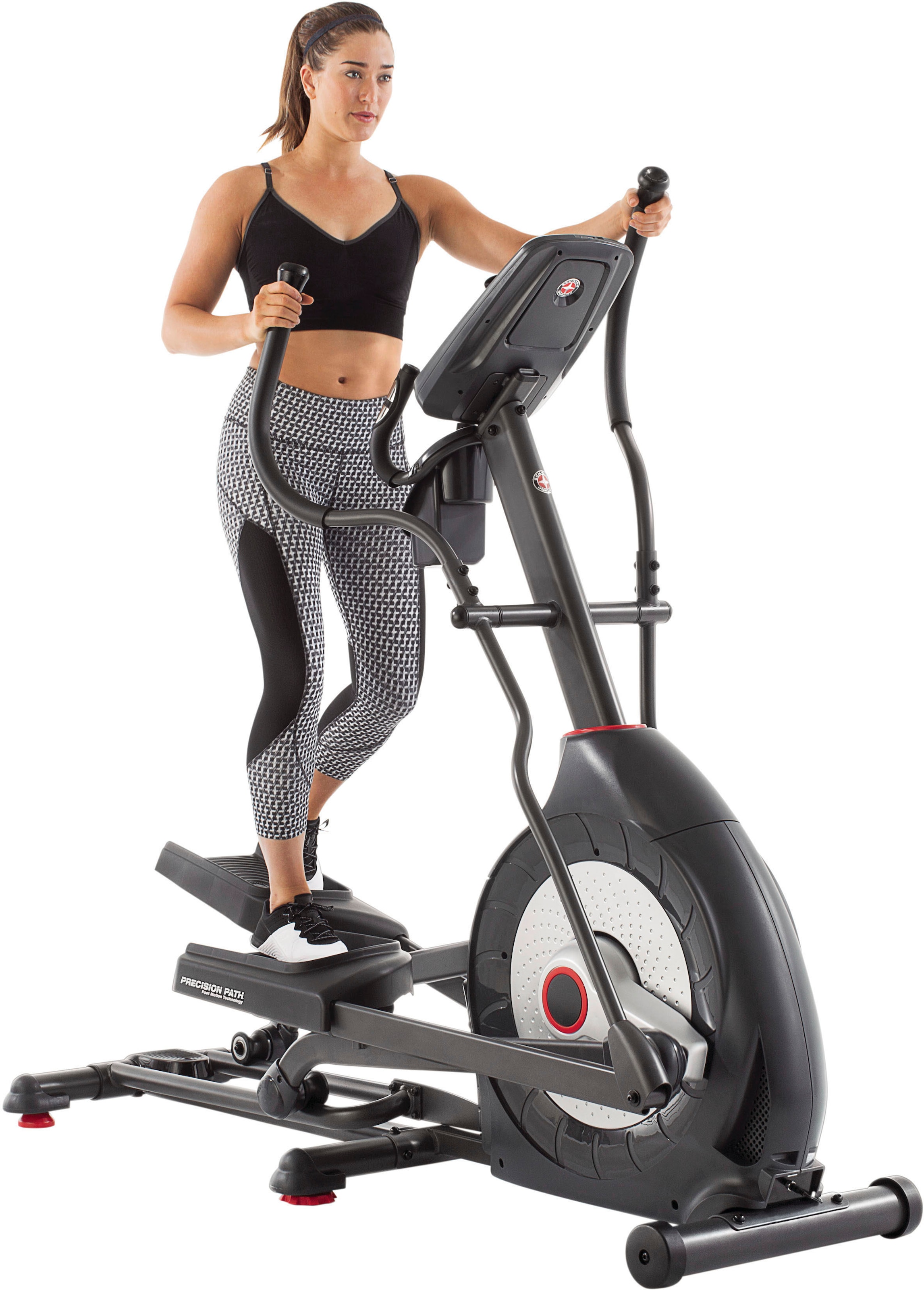 Schwinn® Ellipsentrainer-Ergometer »430i«, (mit Tablet-Halterung und integr. Pulsempfänger)