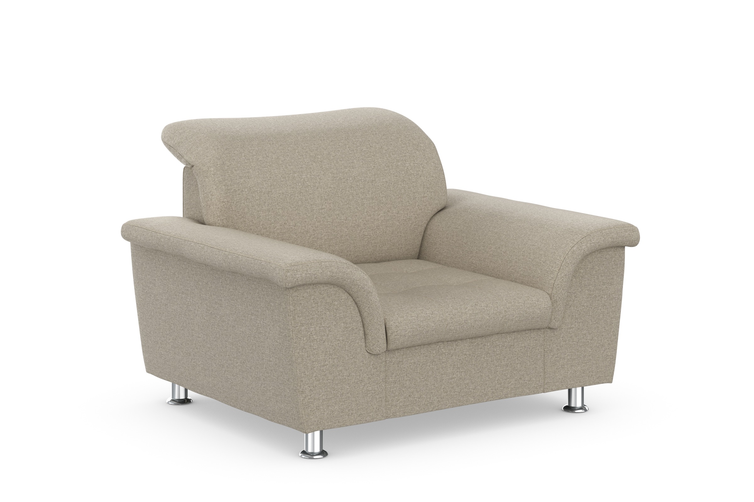 DOMO collection Sessel »Franzi, zeitlos & elegant, moderne Sitzheftung«