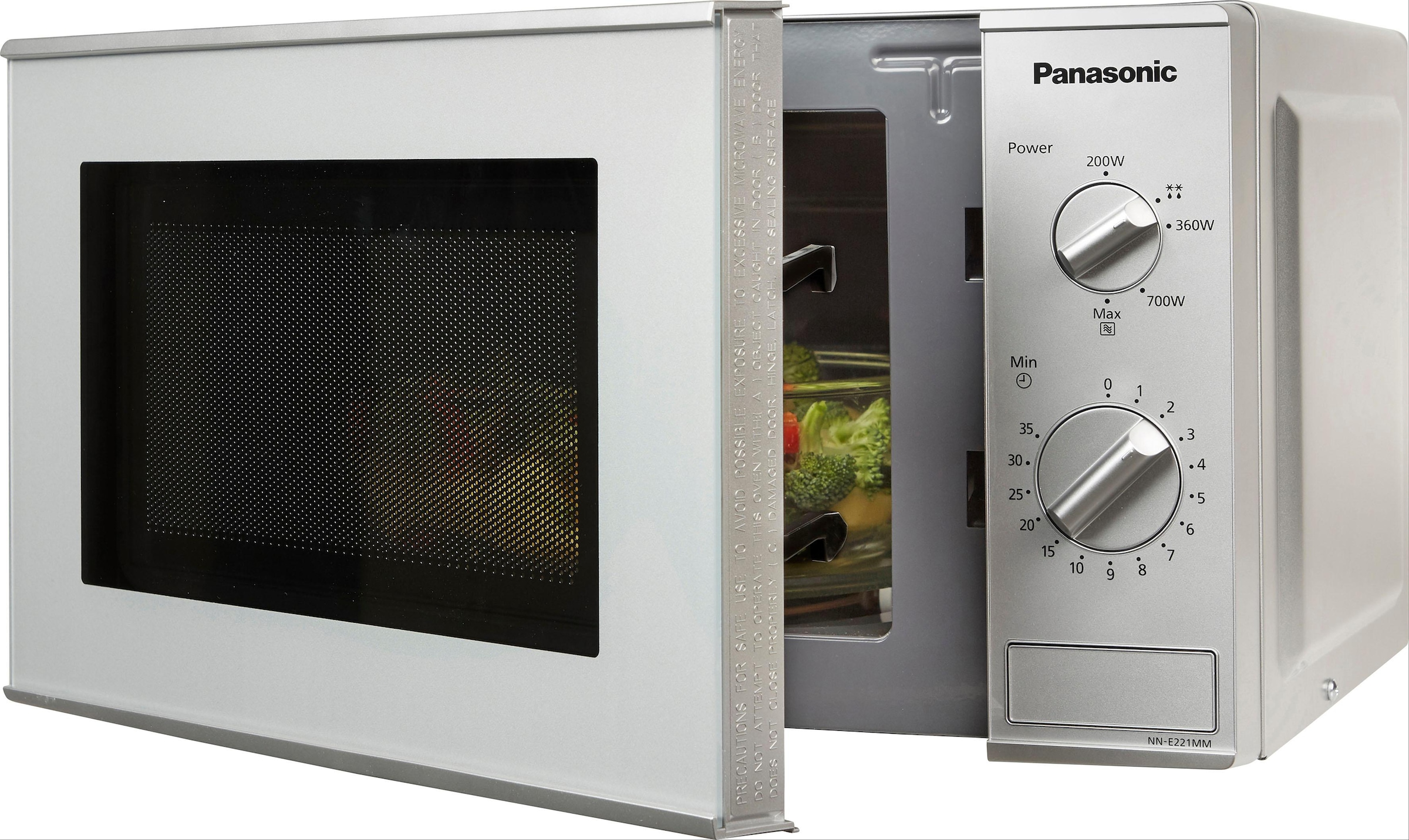 Panasonic Mikrowelle »NN-E221MMEPG«, Mikrowelle, 1250 W mit 3 Jahren XXL  Garantie