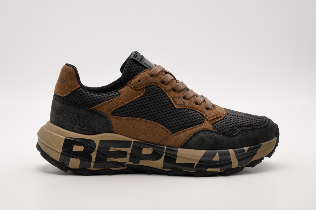 Replay Sneaker »ARTHUR TRAIL VALLEY«  Ugly Sneaker, Plateausneaker mit auffälligem Logoschriftzug