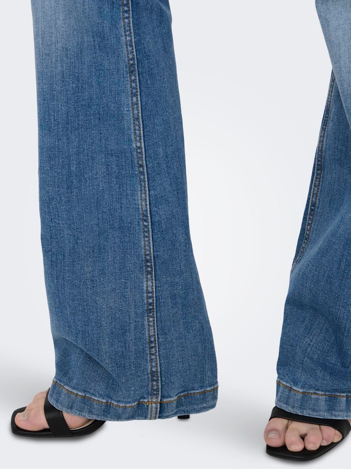 JDY Bootcut-Jeans »JDYFLORA FLARED HIGH MB NOOS DNM«