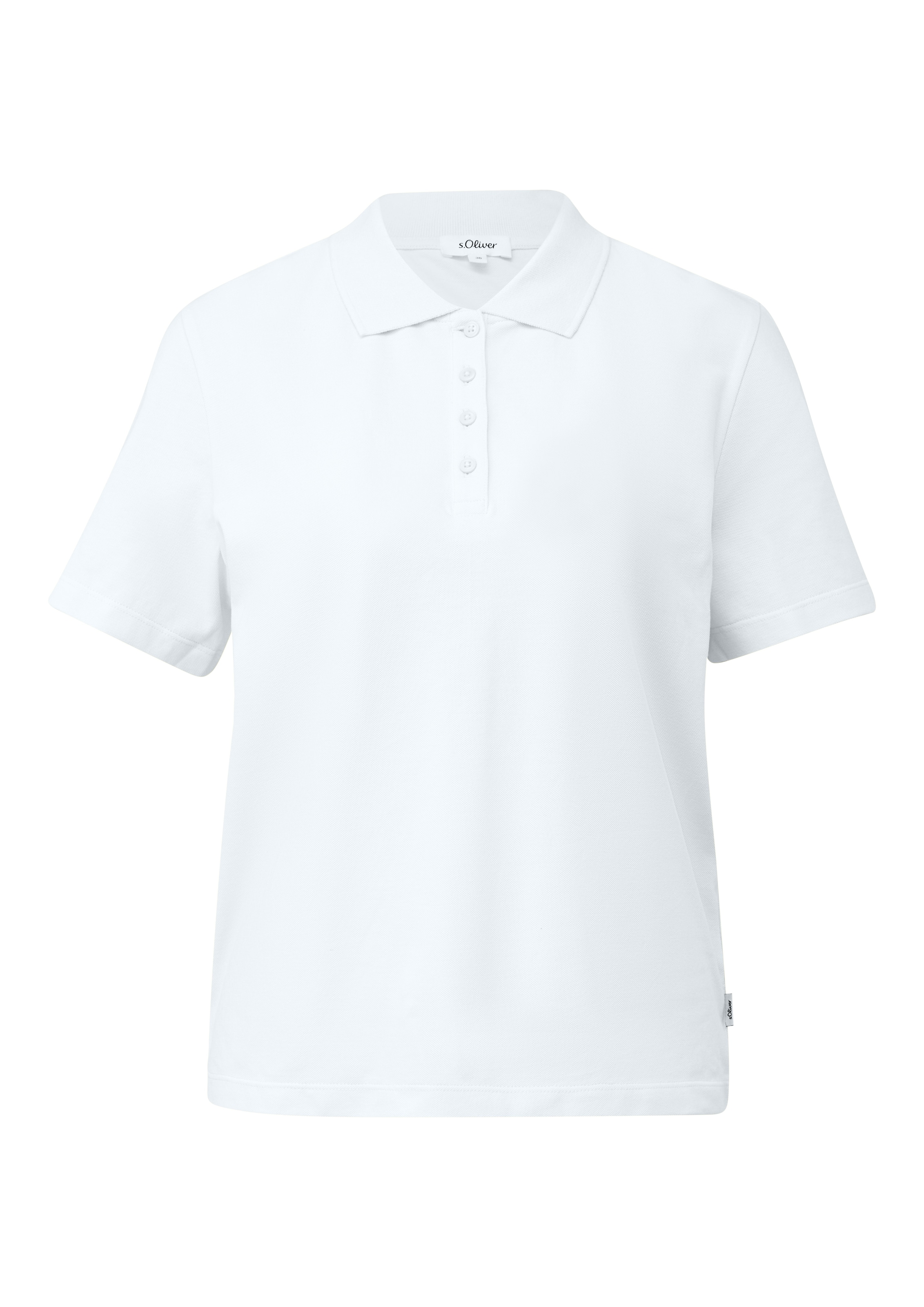 s.Oliver Poloshirt mit Piqué-Struktur