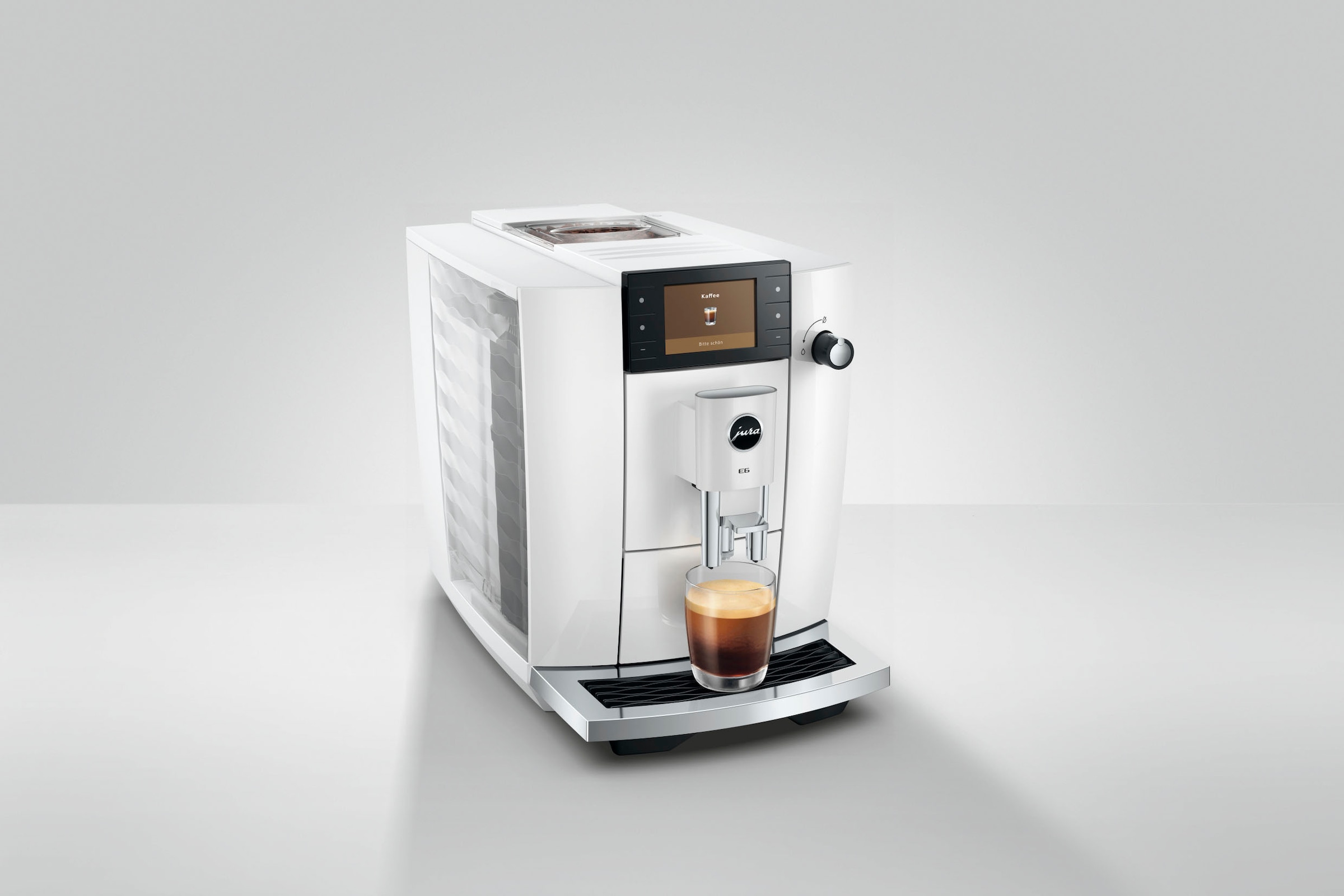 JURA Kaffeevollautomat »E6 Piano White (ED)«