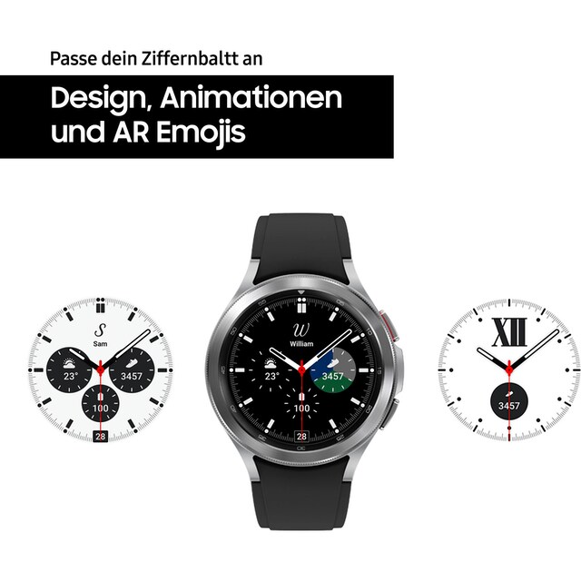Samsung Smartwatch »Galaxy Watch 4 classic-42mm LTE«, (Wear OS by Google) ➥  3 Jahre XXL Garantie | UNIVERSAL