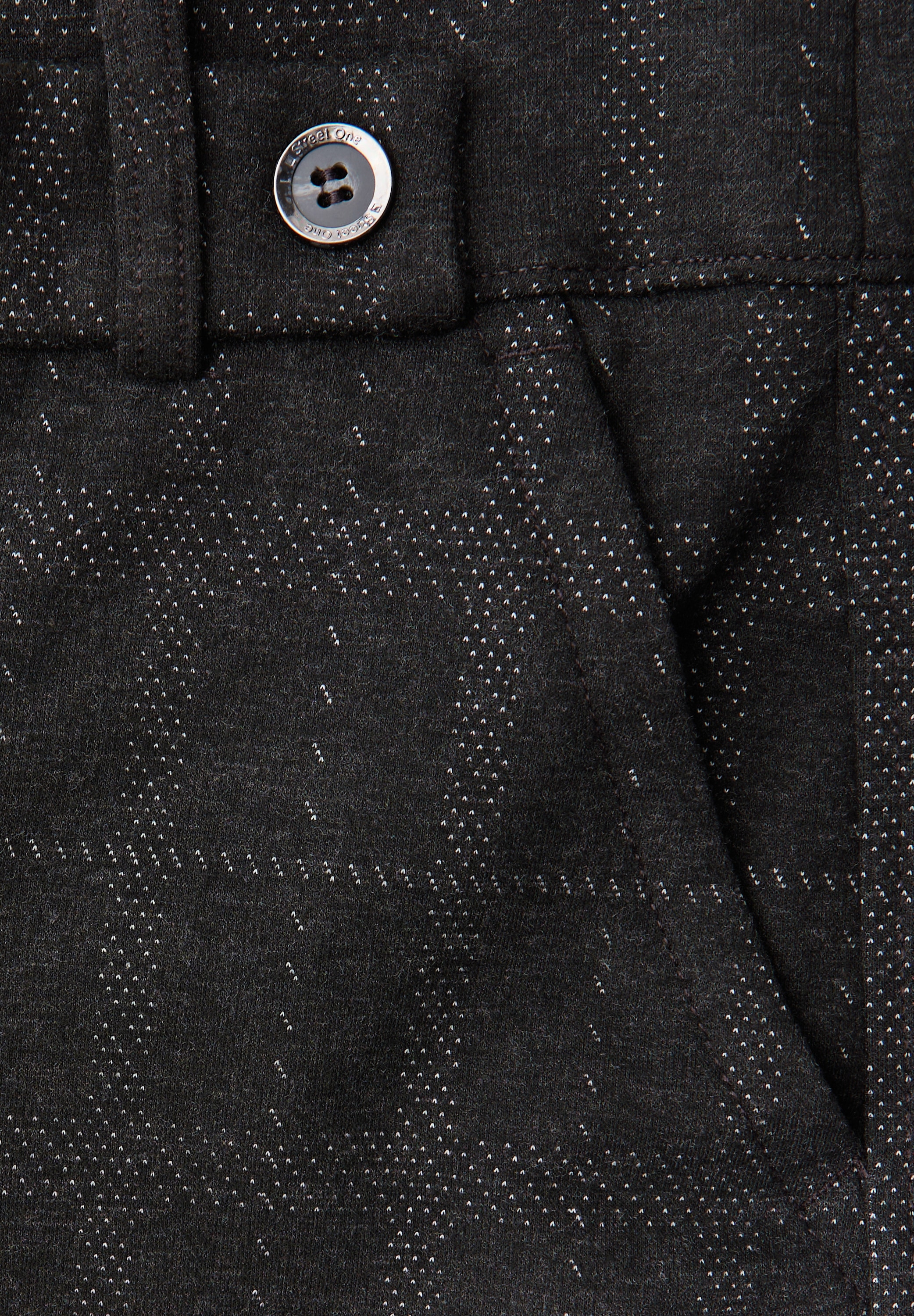 STREET ONE Webhose  mit Karo Muster