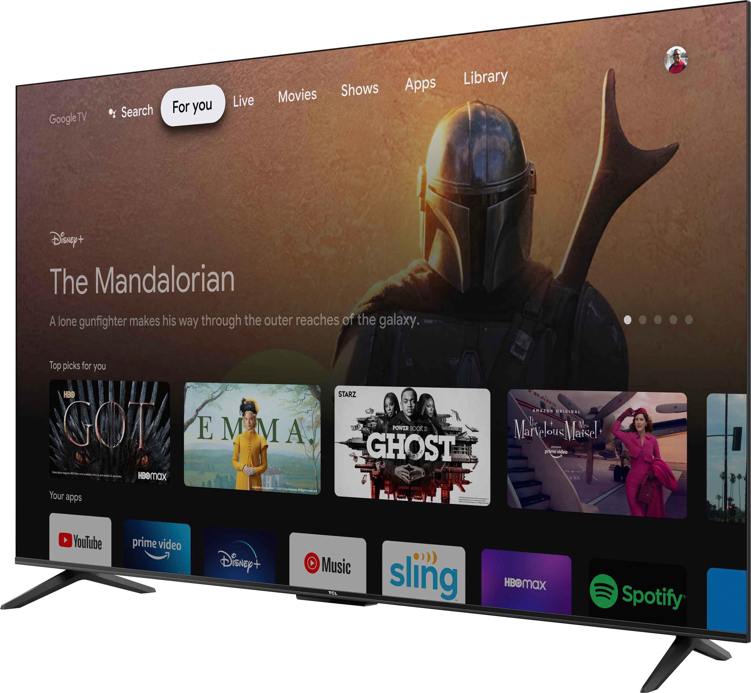 XXL 60Hz TV-Google Jahre Metallgehäuse HD, 4K TV-Smart-TV, LED-Fernseher | Ultra Zoll, Garantie cm/50 »50P631X1«, 3 Clarity, UNIVERSAL ➥ Android TCL HDR10, 126 Motion