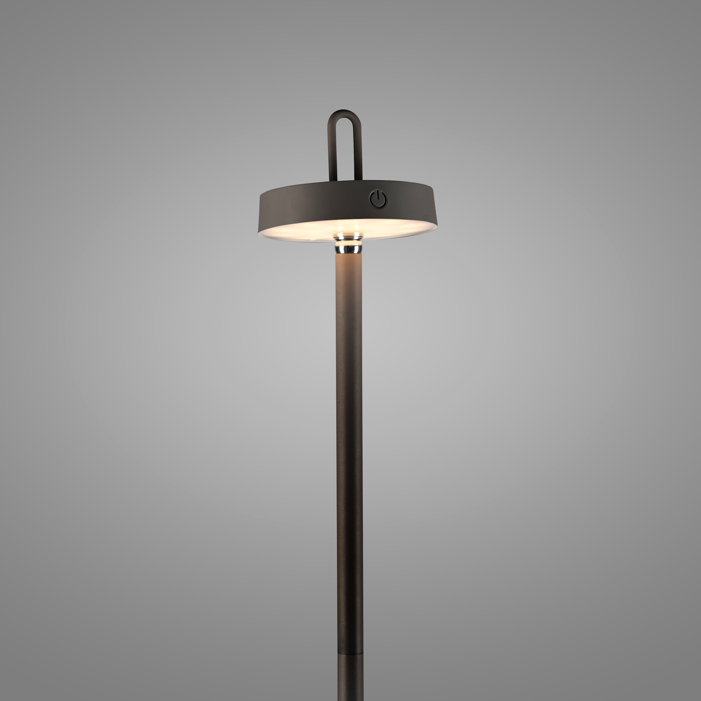 JUST LIGHT Stehlampe »AMAG«, 1 flammig, Leuchtmittel LED-Modul | LED fest integriert, Akkuleuchte