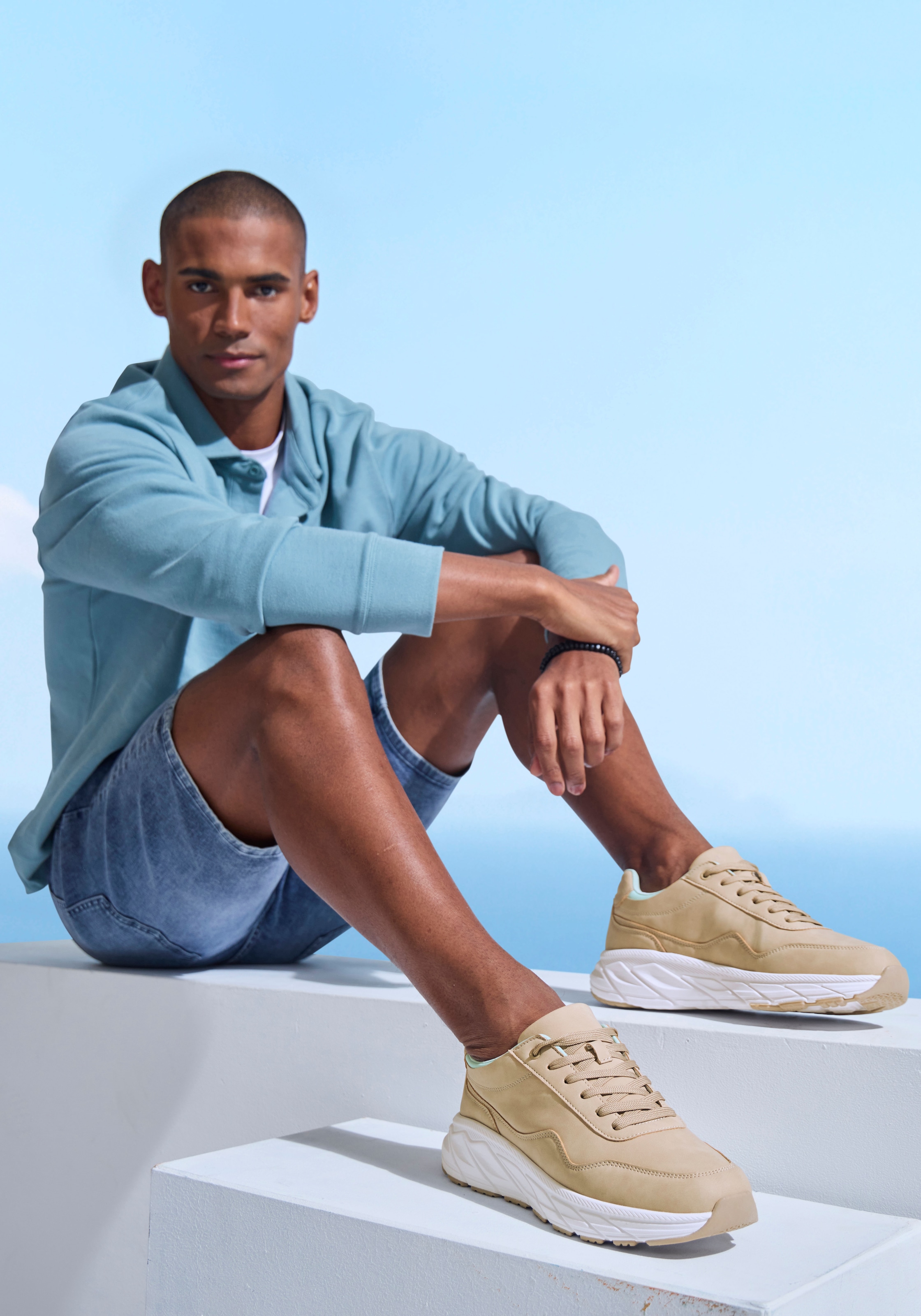 John Devin Sneaker »Schnürschuh«  Freizeitschuh, Schnürhalbschuh, Halbschuh Unisex VEGAN