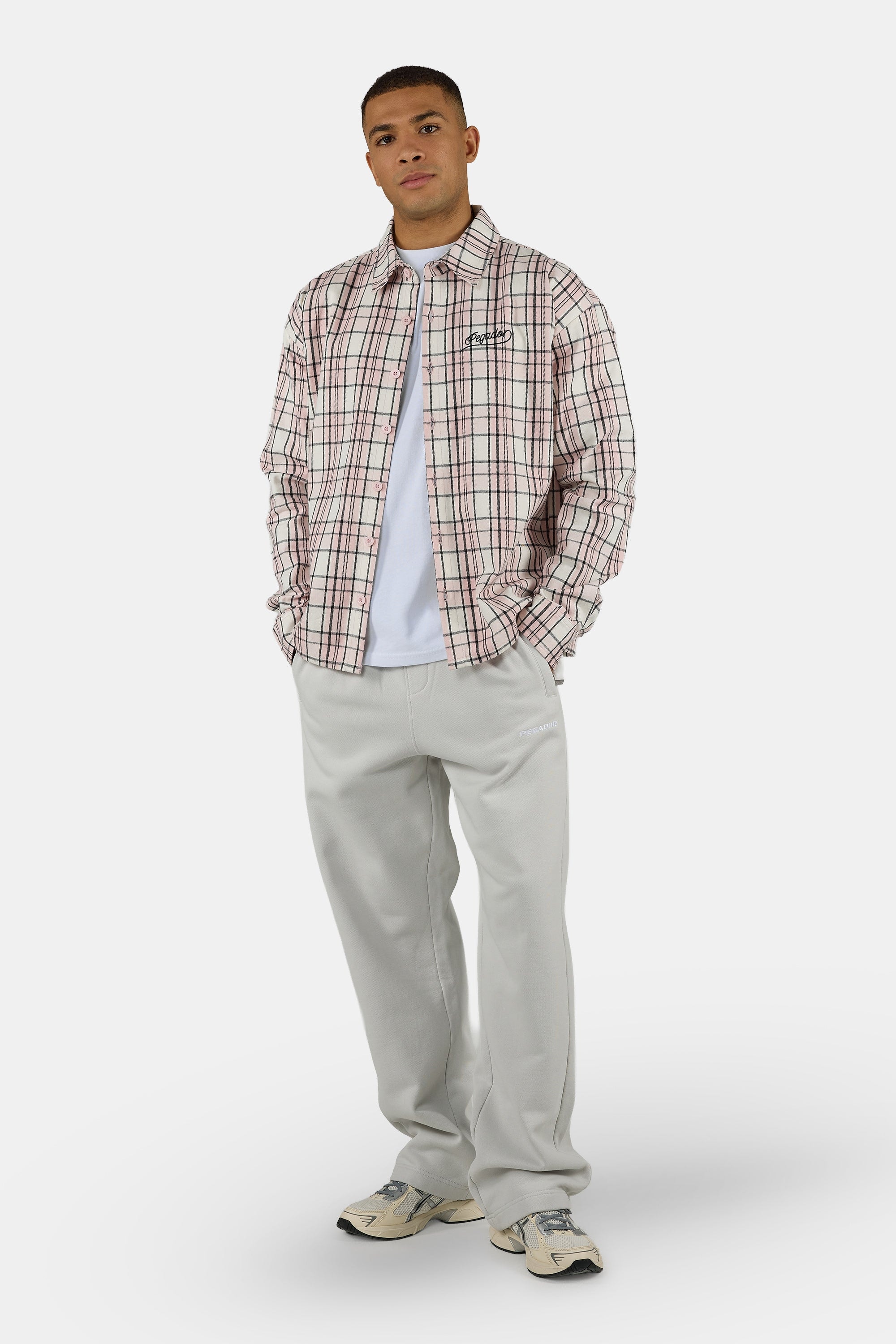 PEGADOR Langarmhemd »Soglio Oversized Flannel Shirt« Baumwolle, oversize