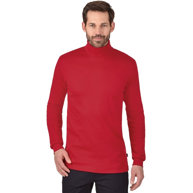 Trigema Rollkragenshirt »TRIGEMA Langarm Ski- und Sport-Rollkragenpullover«  bei ♕