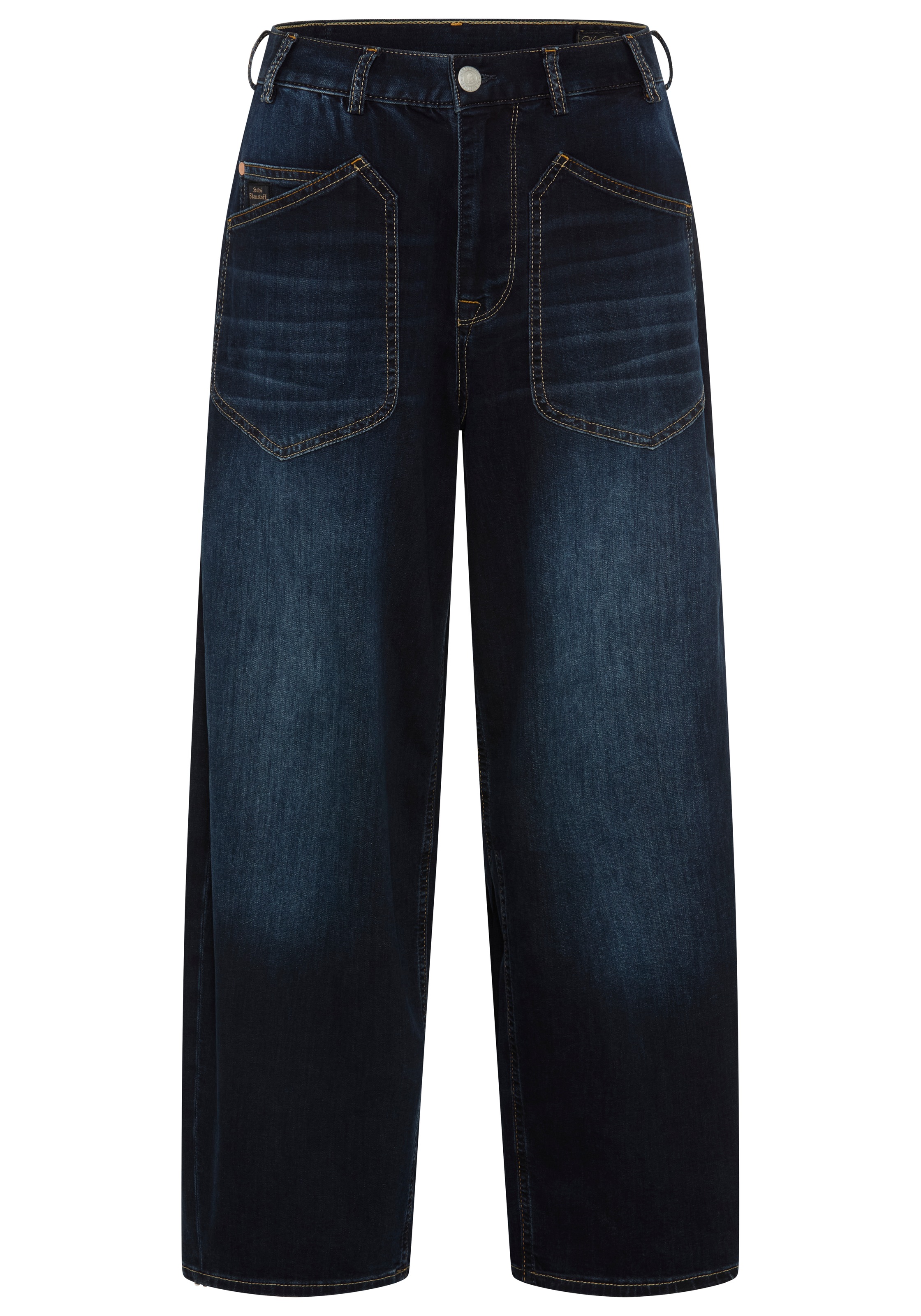 Herrlicher Loose-fit-Jeans »Meryll Denim Light« O-Shape mit aufgesetzten Taschen