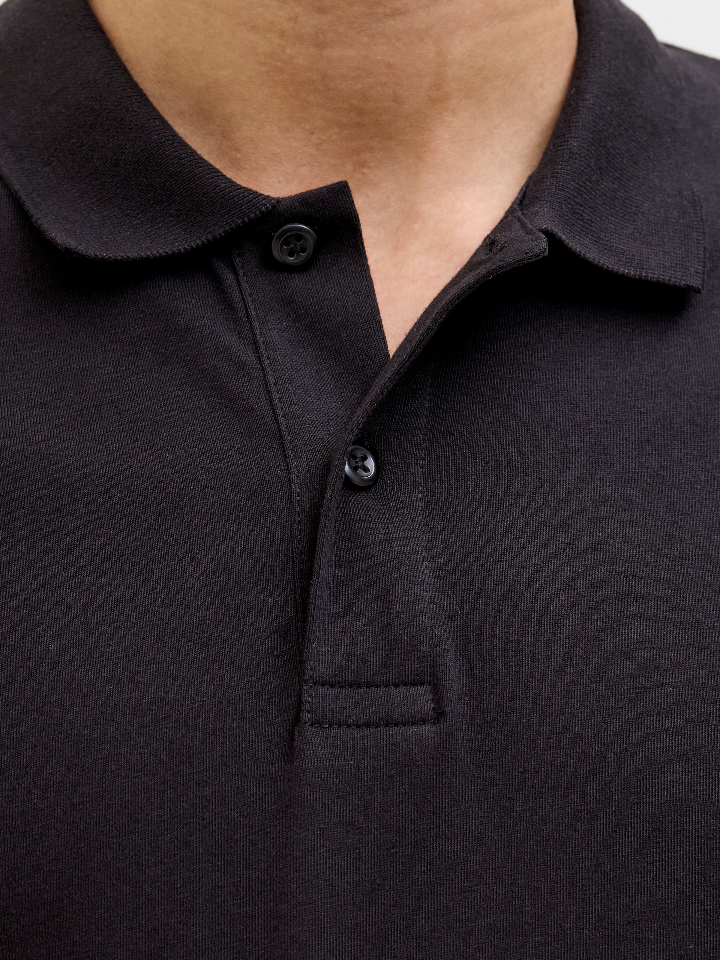 Jack & Jones Poloshirt »JJEJERSEY LOGO POLO SS SN«, mit Logo Stickerei