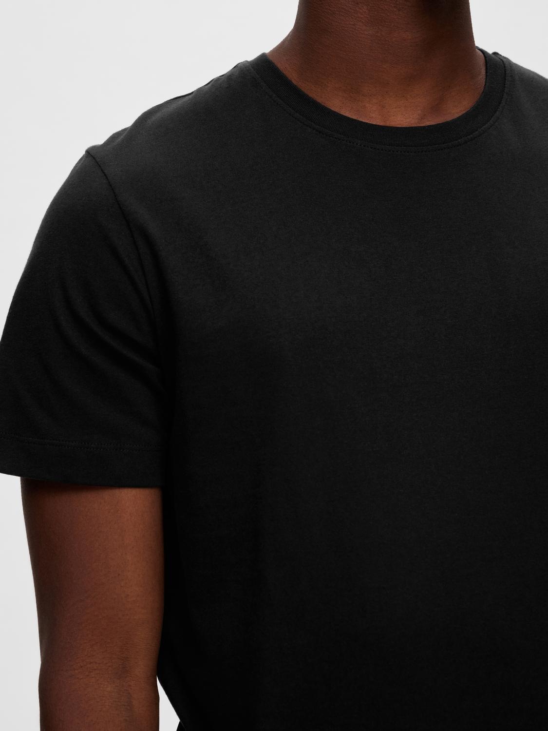 SELECTED Rundhalsshirt »SLHZREG-DAN 3 PACK SS O-NECK TEE« Packung, 3
