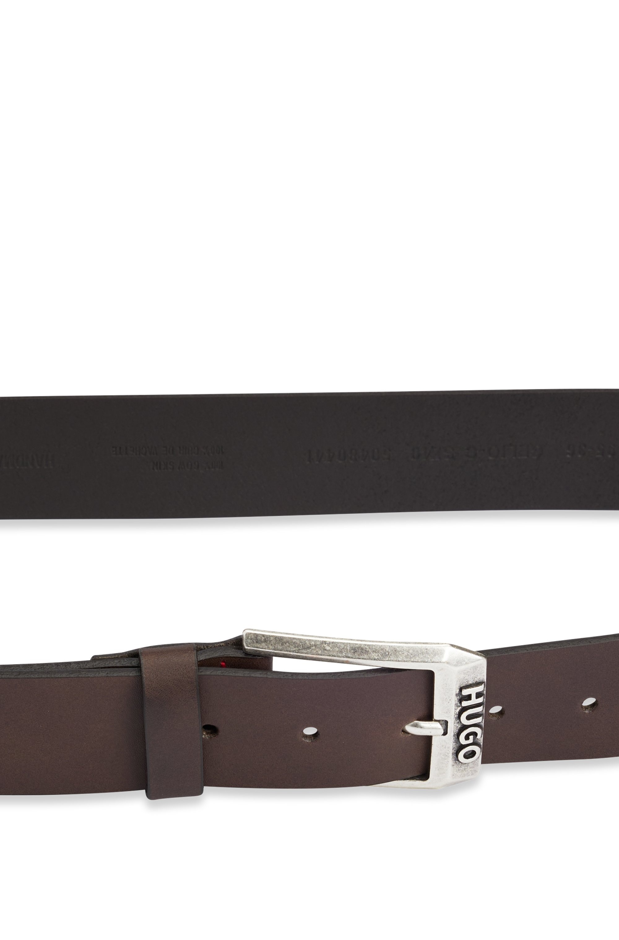 HUGO Ledergürtel »Gelio-C_Sz40«, Mit Markenlabel von HUGO