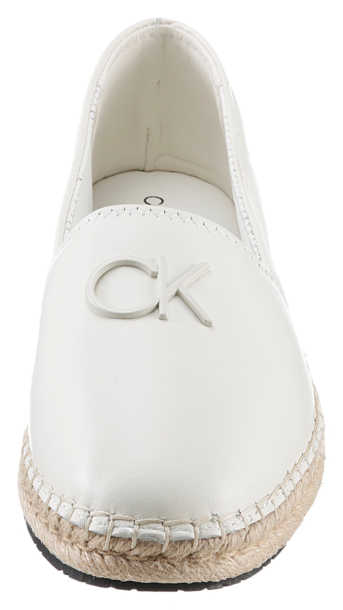 Calvin Klein Espadrille »ELDA 9L *I«, mit Bast umrahmender Laufsohle