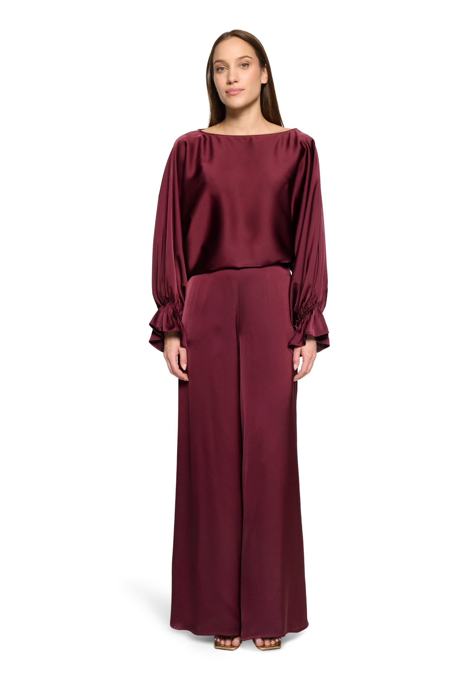 Vera Mont Satinbluse »Satin-Bluse mit Fledermausärmeln«