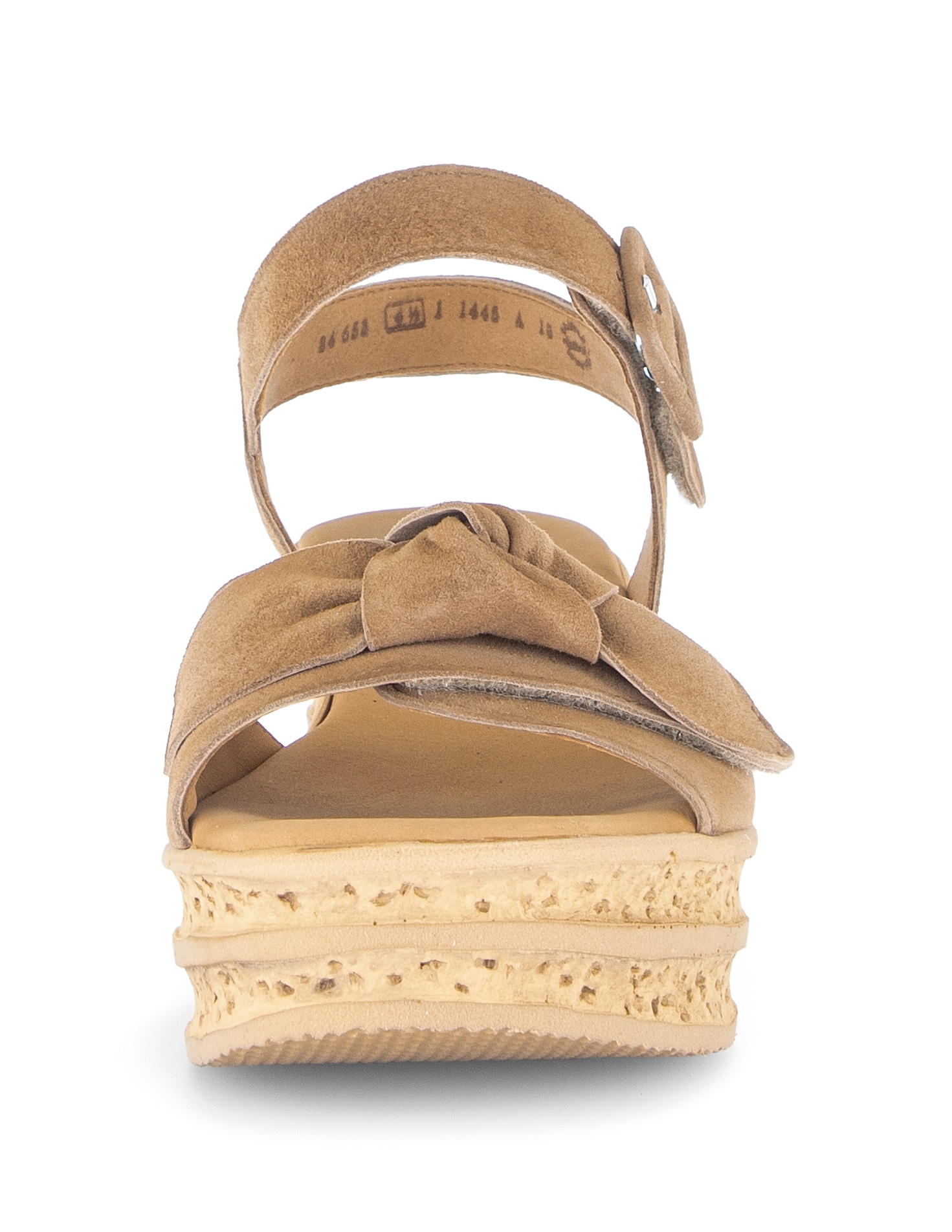 Gabor Keilsandalette  Plateau, Riemchensandale Sommerschuh mit ZIerschleife